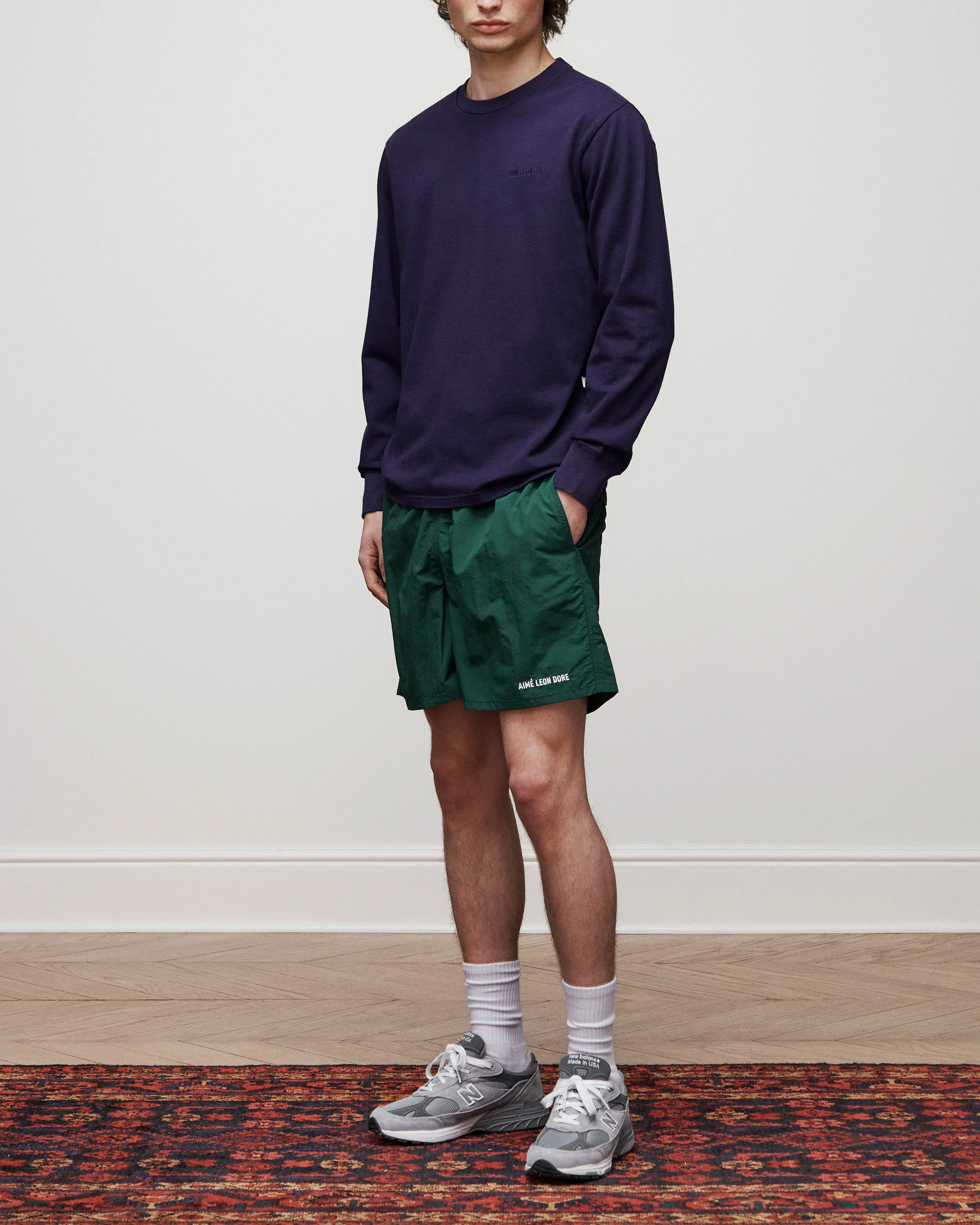 Long-Sleeve Tonal Logo Tee sold by Aime Leon Dore product image thumbnail 3