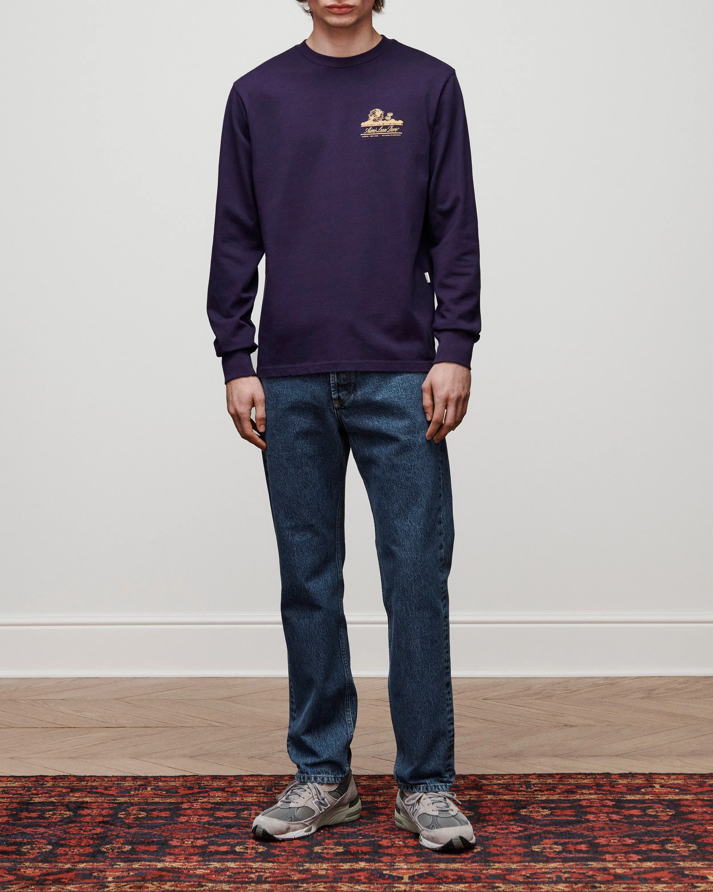 Long-Sleeve Unisphere Tee sold by Aime Leon Dore product image thumbnail 3