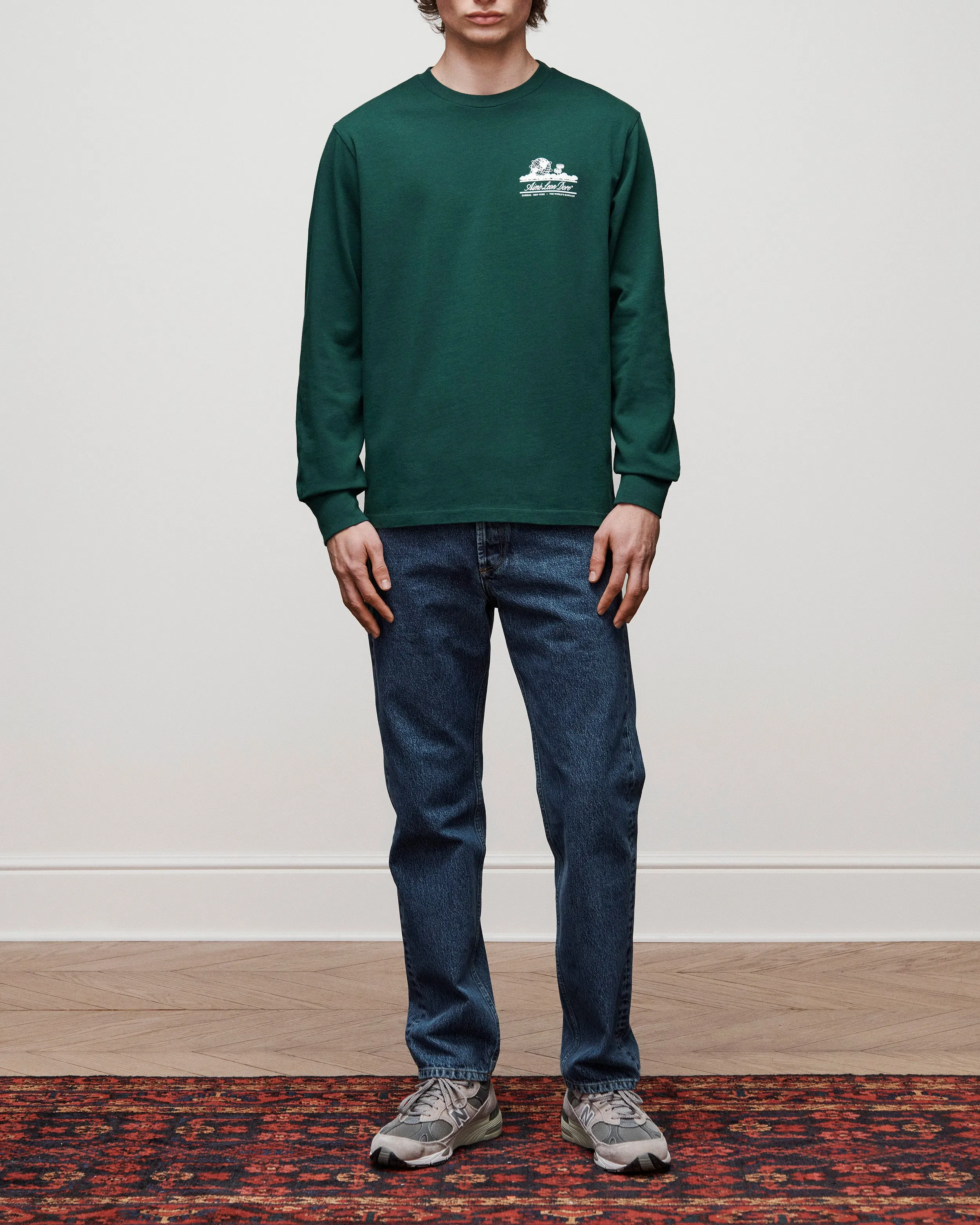 Long-Sleeve Unisphere Tee sold by Aime Leon Dore product image thumbnail 3