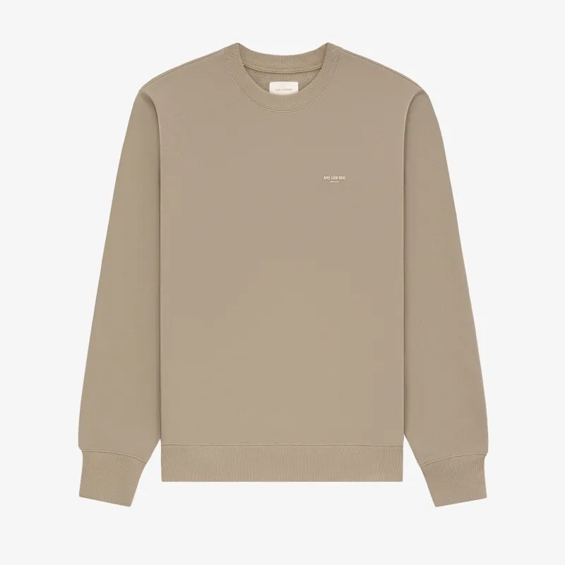 Micro     Logo     Crewneck     Sweatshirt sold by Aime Leon Dore