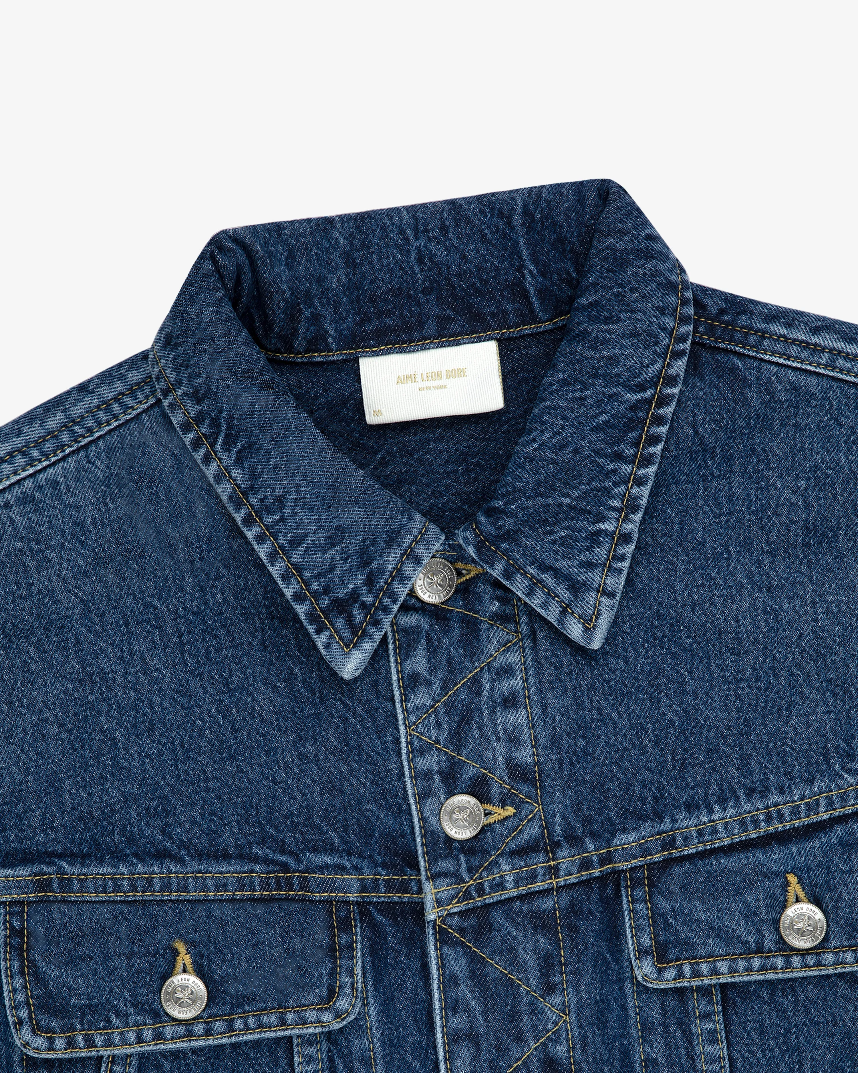 Denim Trucker Jacket sold by Aime Leon Dore product image thumbnail 5