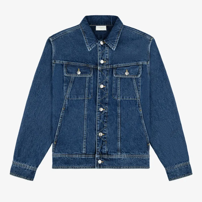 Denim   Trucker   Jacket sold by Aime Leon Dore