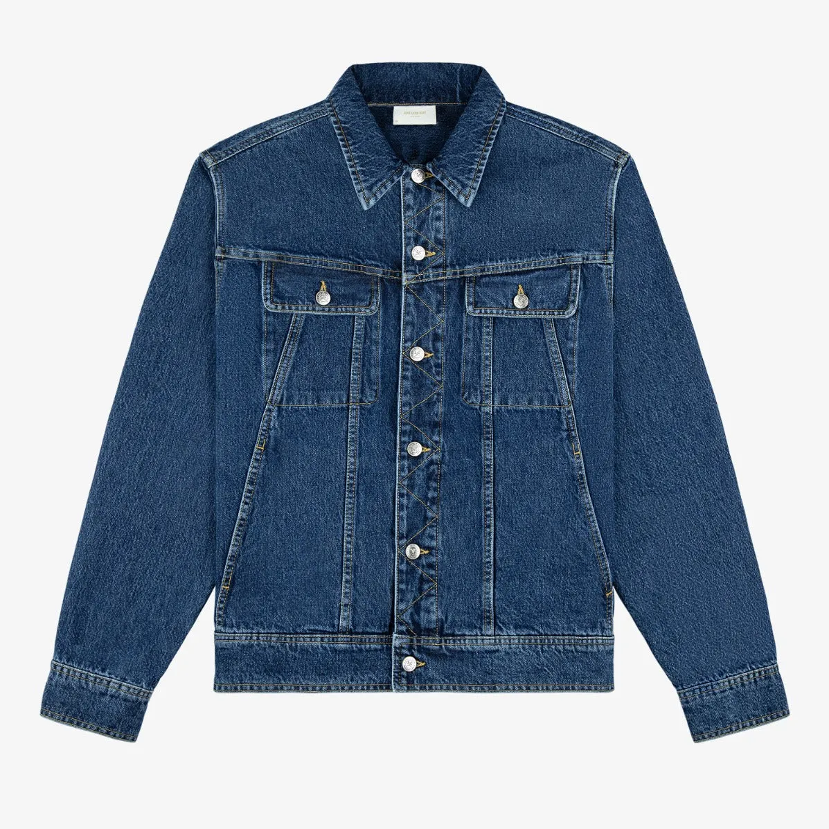 Denim Trucker Jacket sold by Aime Leon Dore