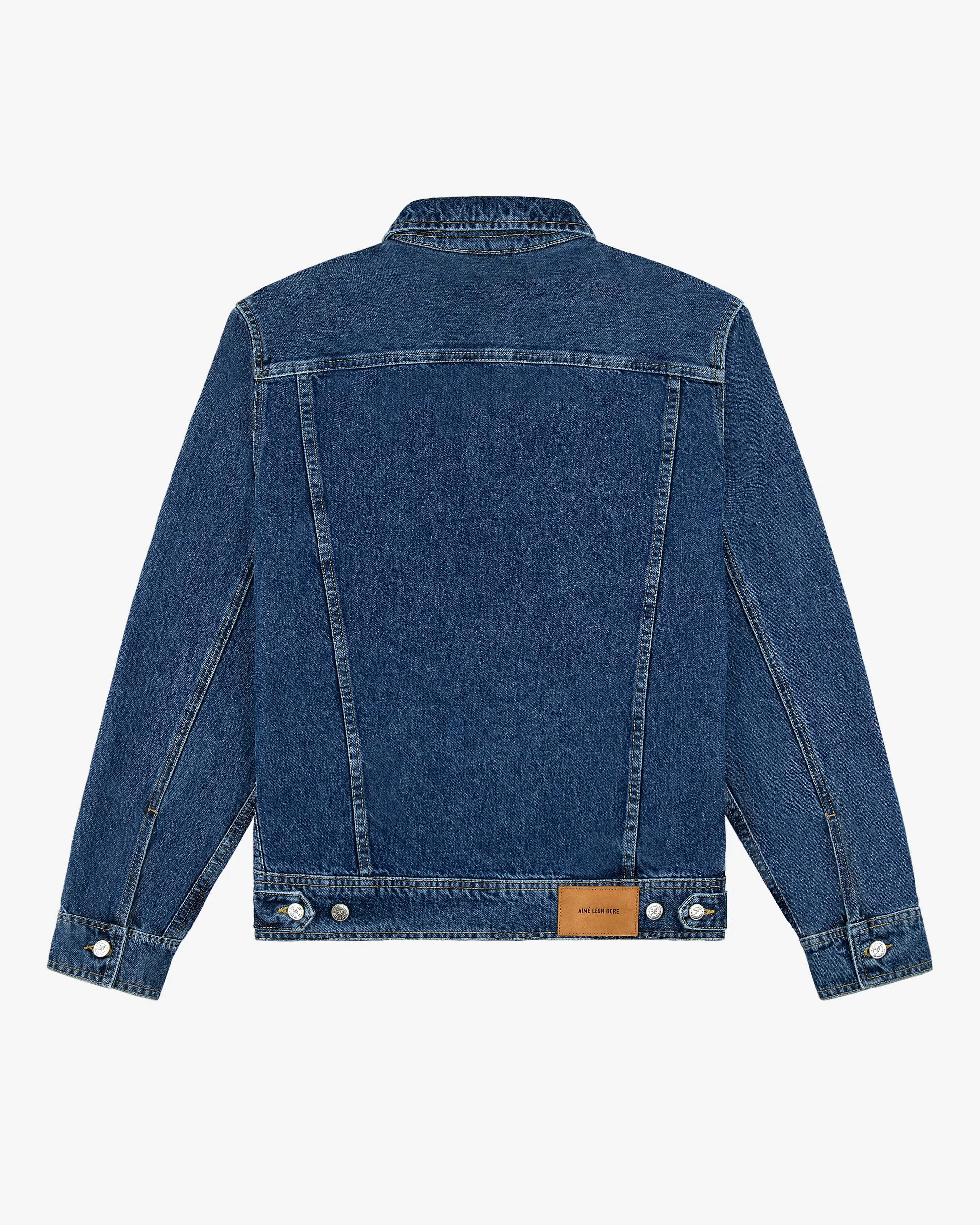 Denim Trucker Jacket sold by Aime Leon Dore product image thumbnail 4