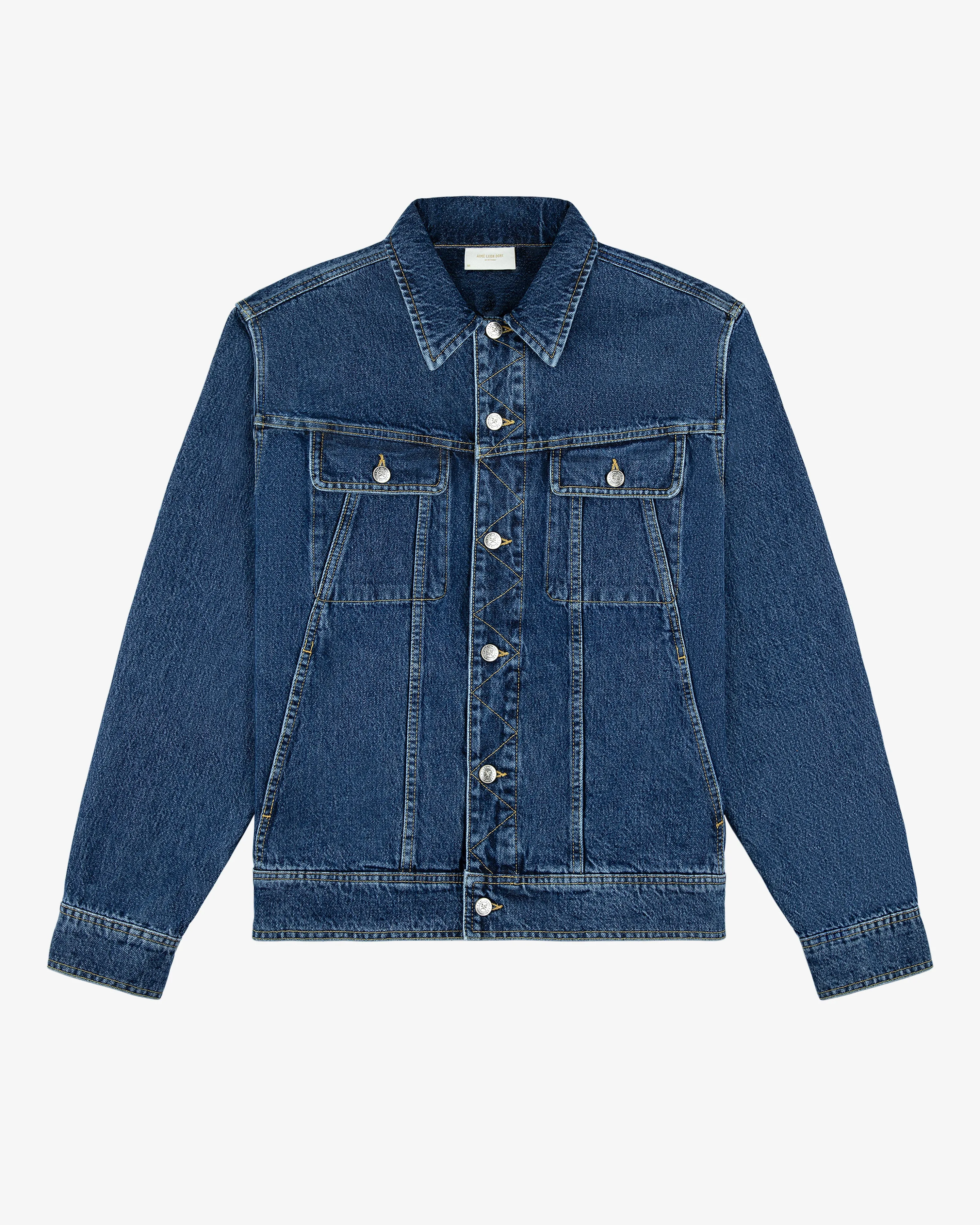 Denim Trucker Jacket sold by Aime Leon Dore product image thumbnail 2