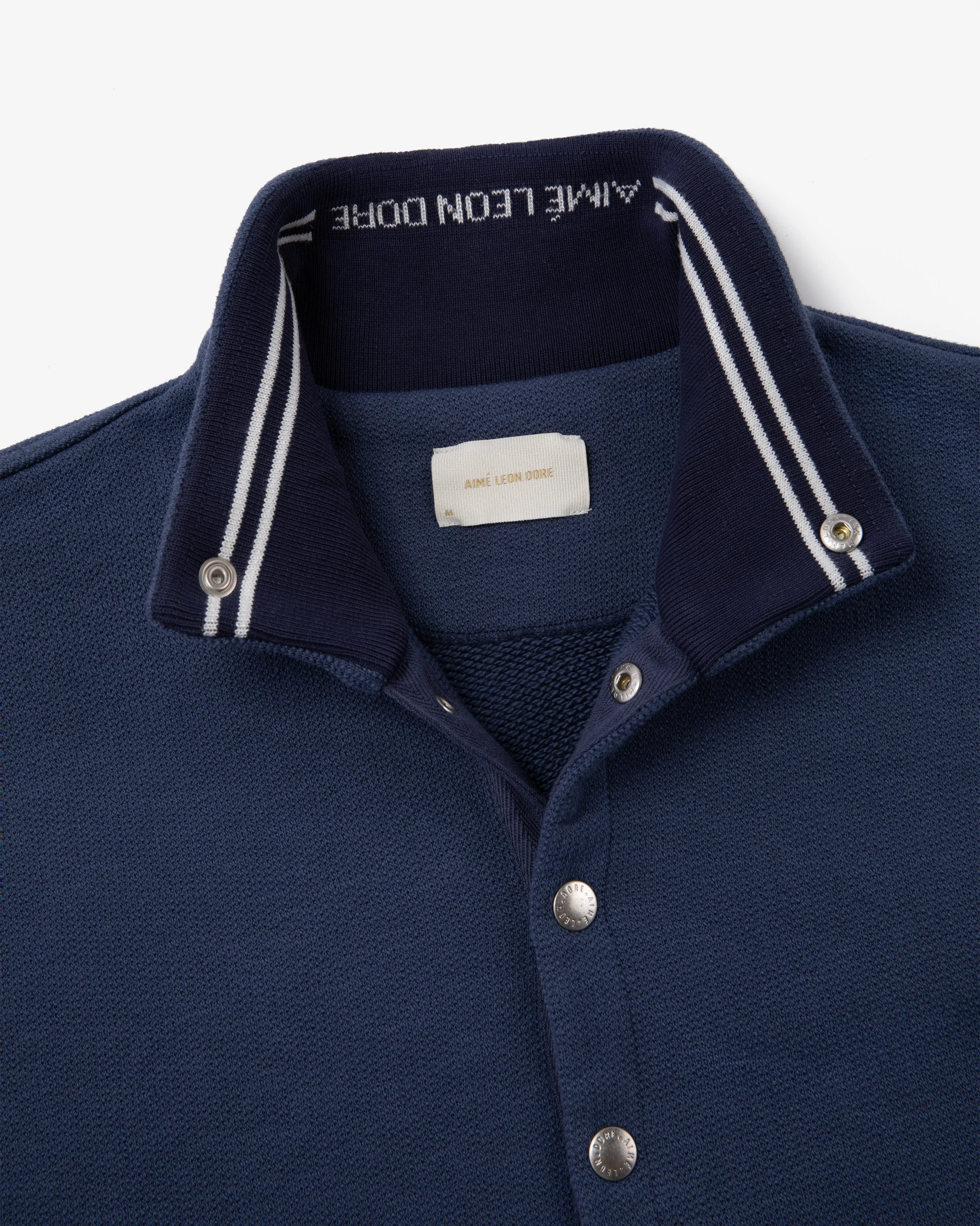 Jacquard Collar Snap Pullover sold by Aime Leon Dore product image thumbnail 3