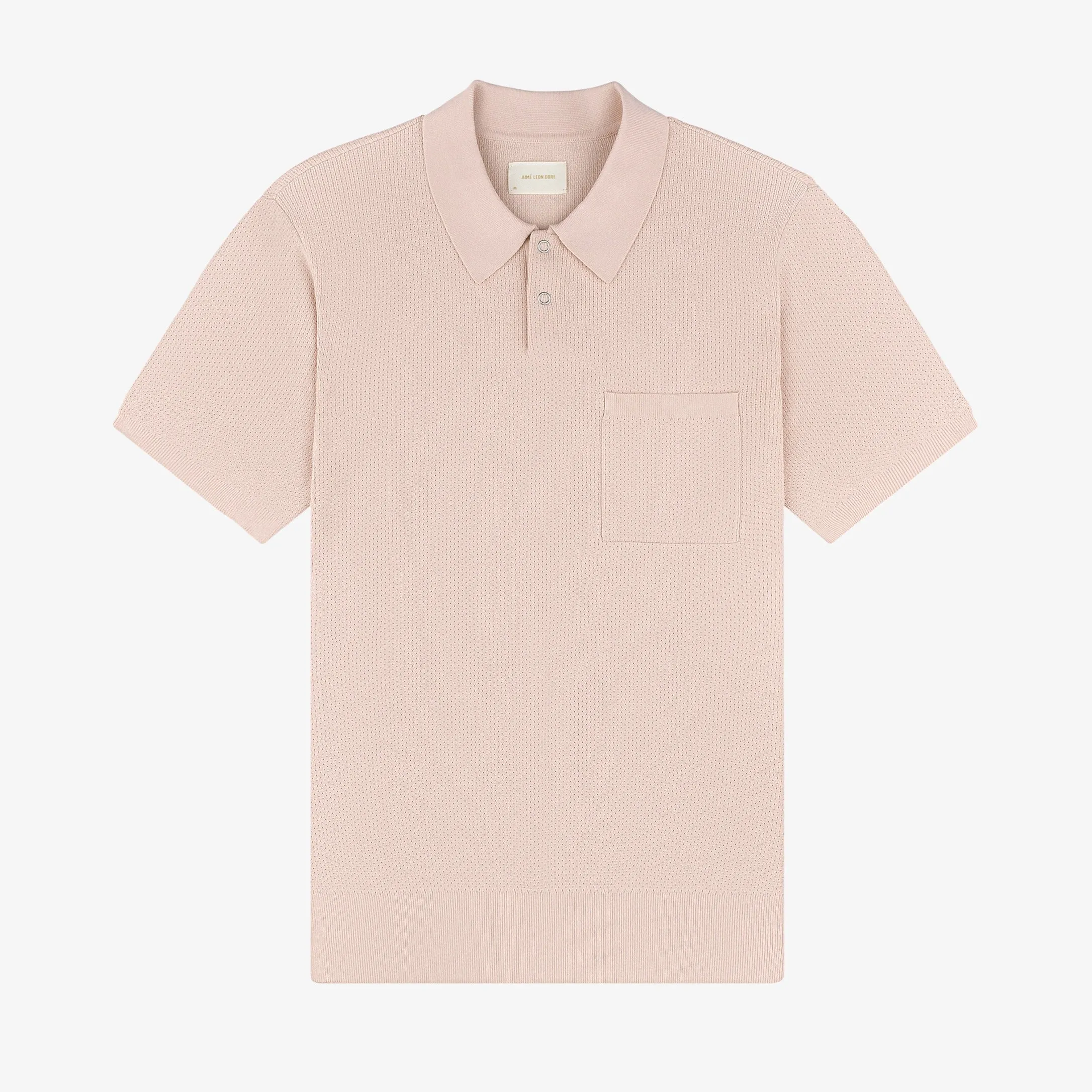 Knit Polo sold by Aime Leon Dore