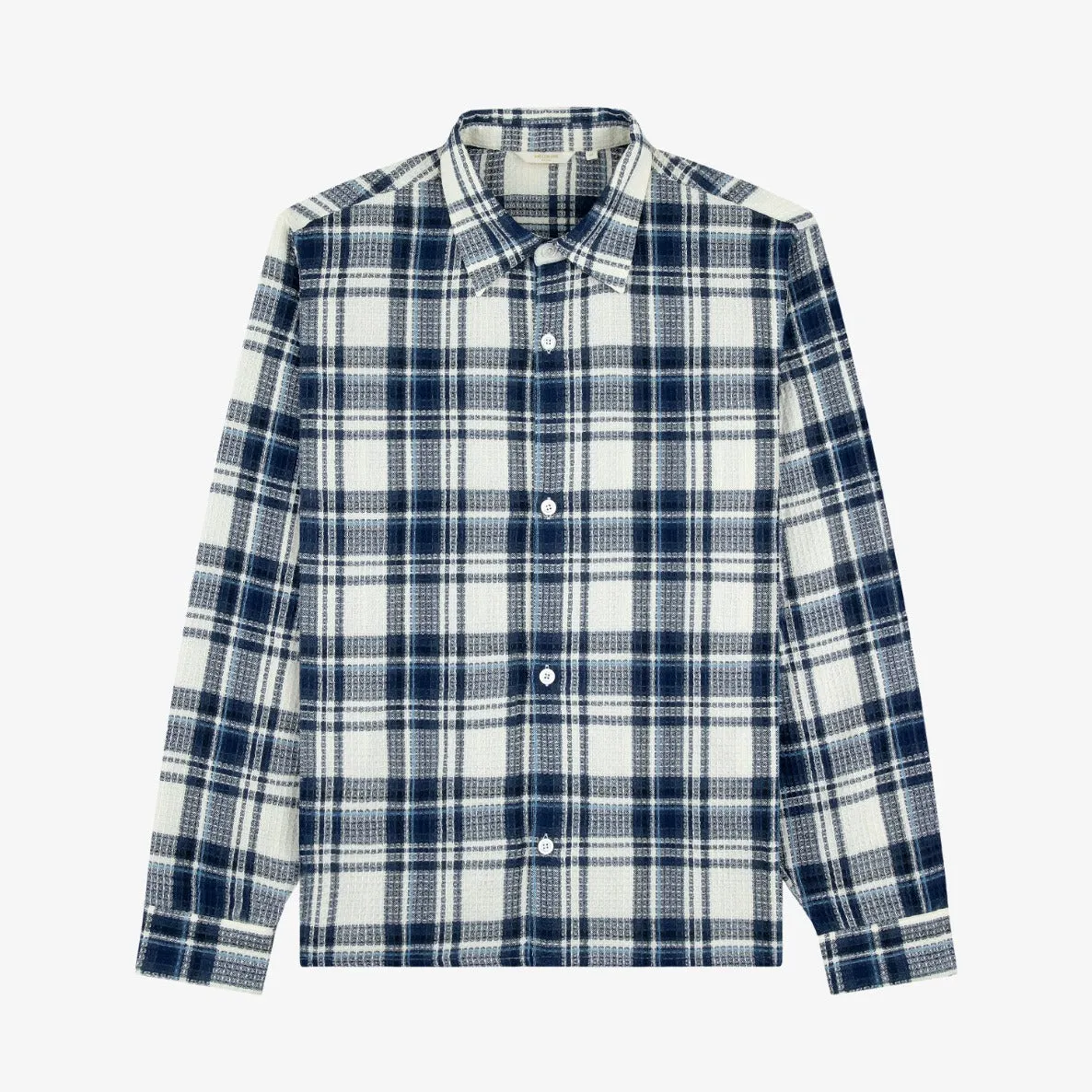 Plaid Waffle Deck Shirt sold by Aime Leon Dore