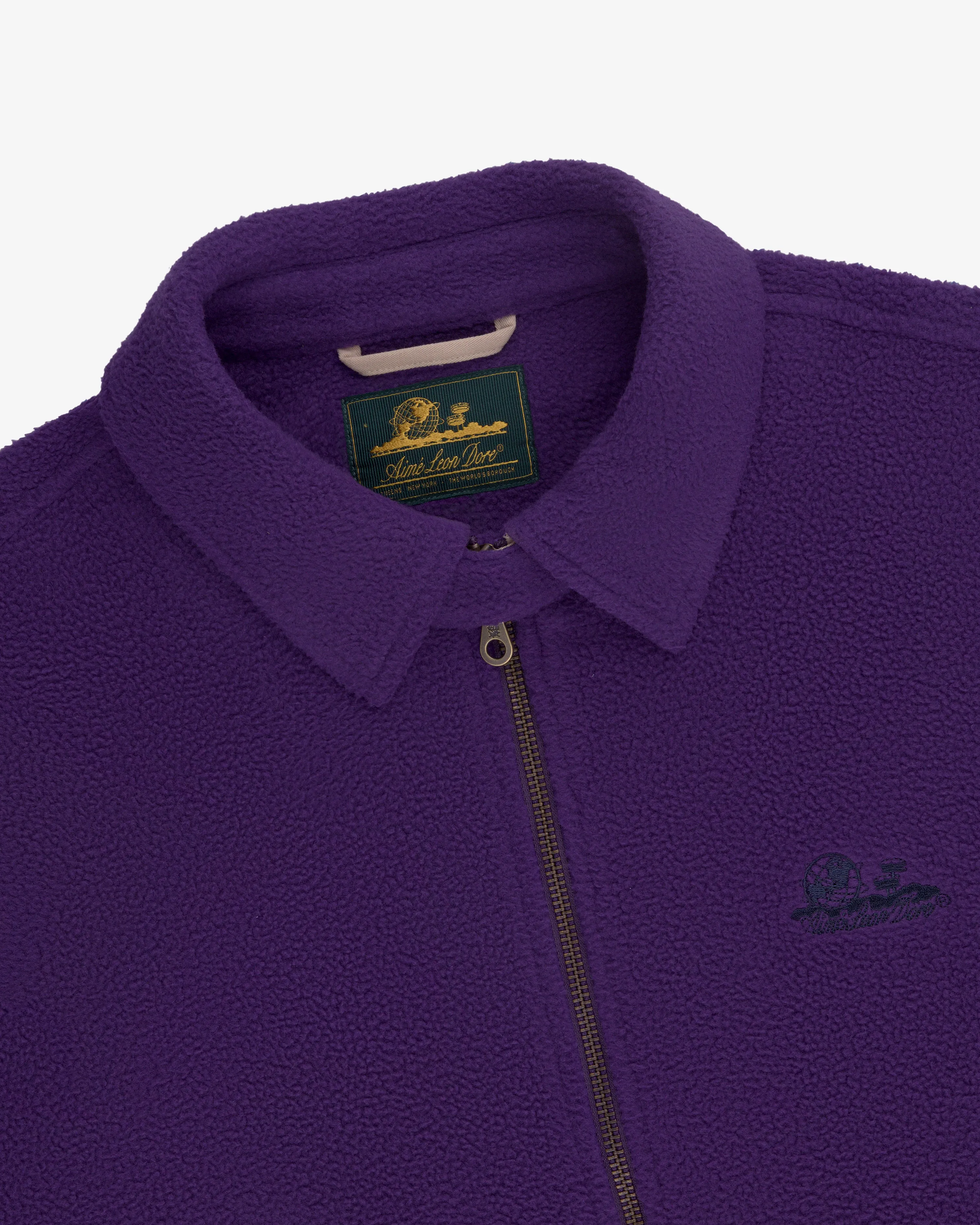 Unisphere Fleece Casual Jacket sold by Aime Leon Dore product image thumbnail 4