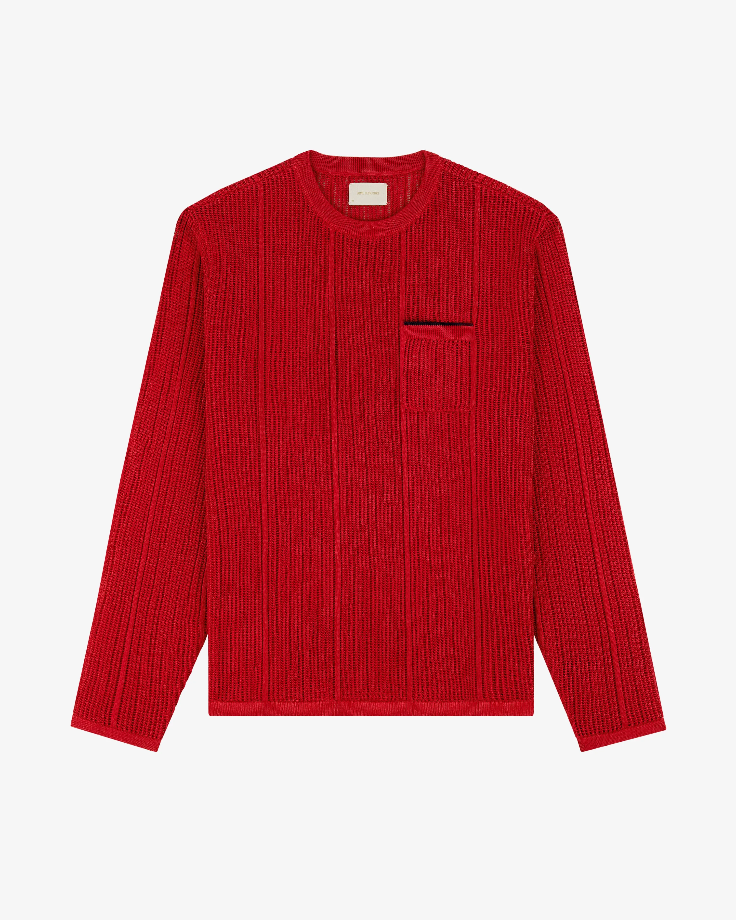 Long-Sleeve Mesh Knit Tee sold by Aime Leon Dore product image thumbnail 2