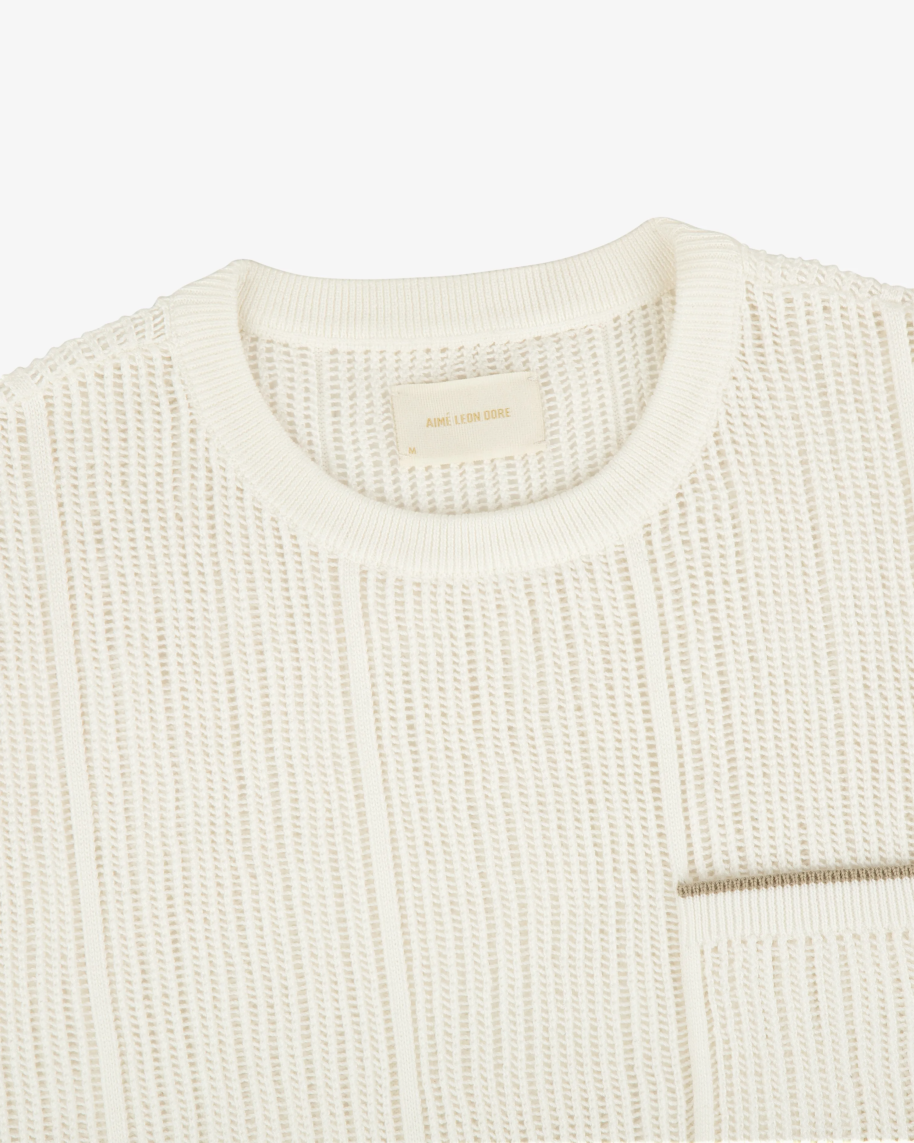 Long-Sleeve Mesh Knit Tee sold by Aime Leon Dore product image thumbnail 3