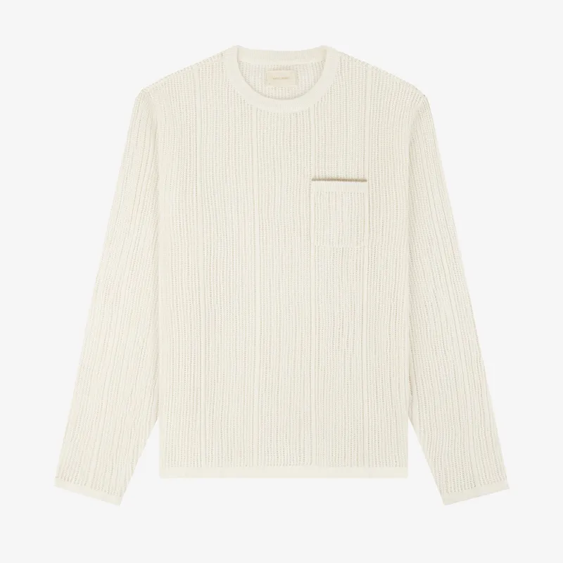 Long-Sleeve Mesh Knit Tee sold by Aime Leon Dore