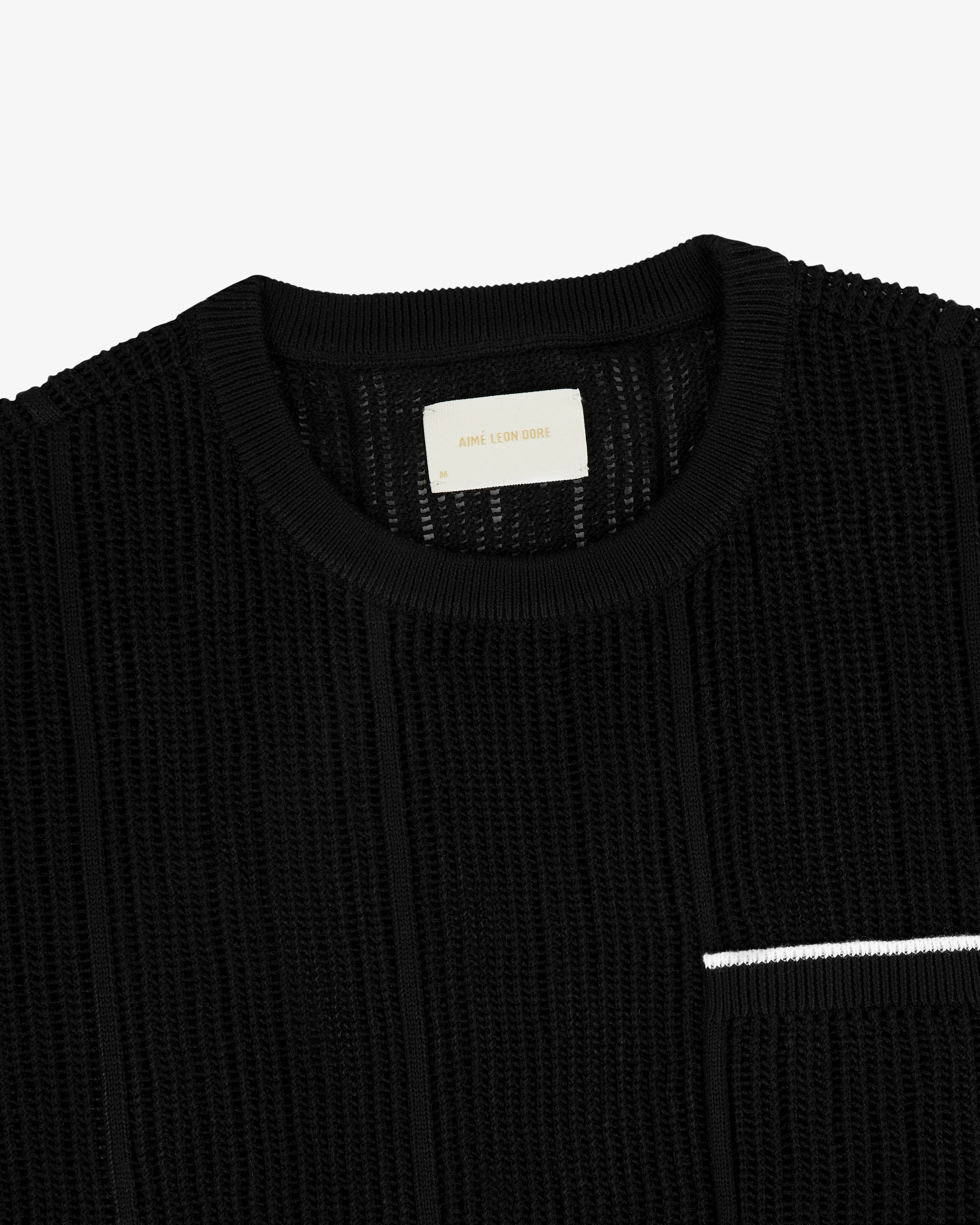 Long-Sleeve Mesh Knit Tee sold by Aime Leon Dore product image thumbnail 3