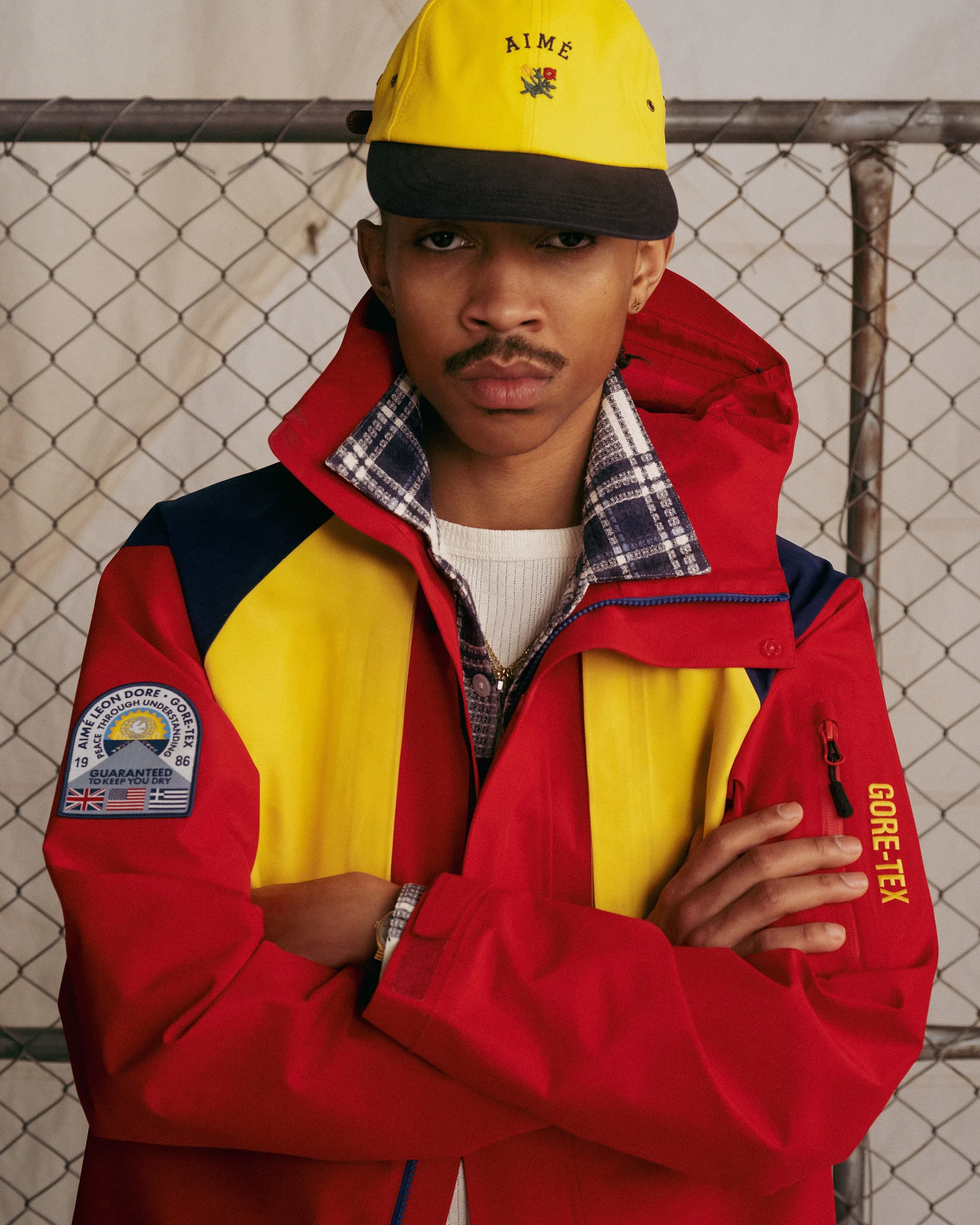 Colorblock Crest Hat sold by Aime Leon Dore product image thumbnail 3