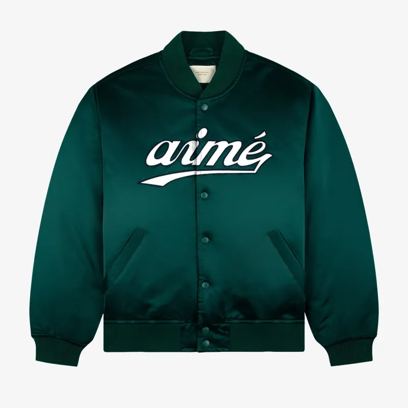 Satin Varsity Jacket sold by Aime Leon Dore