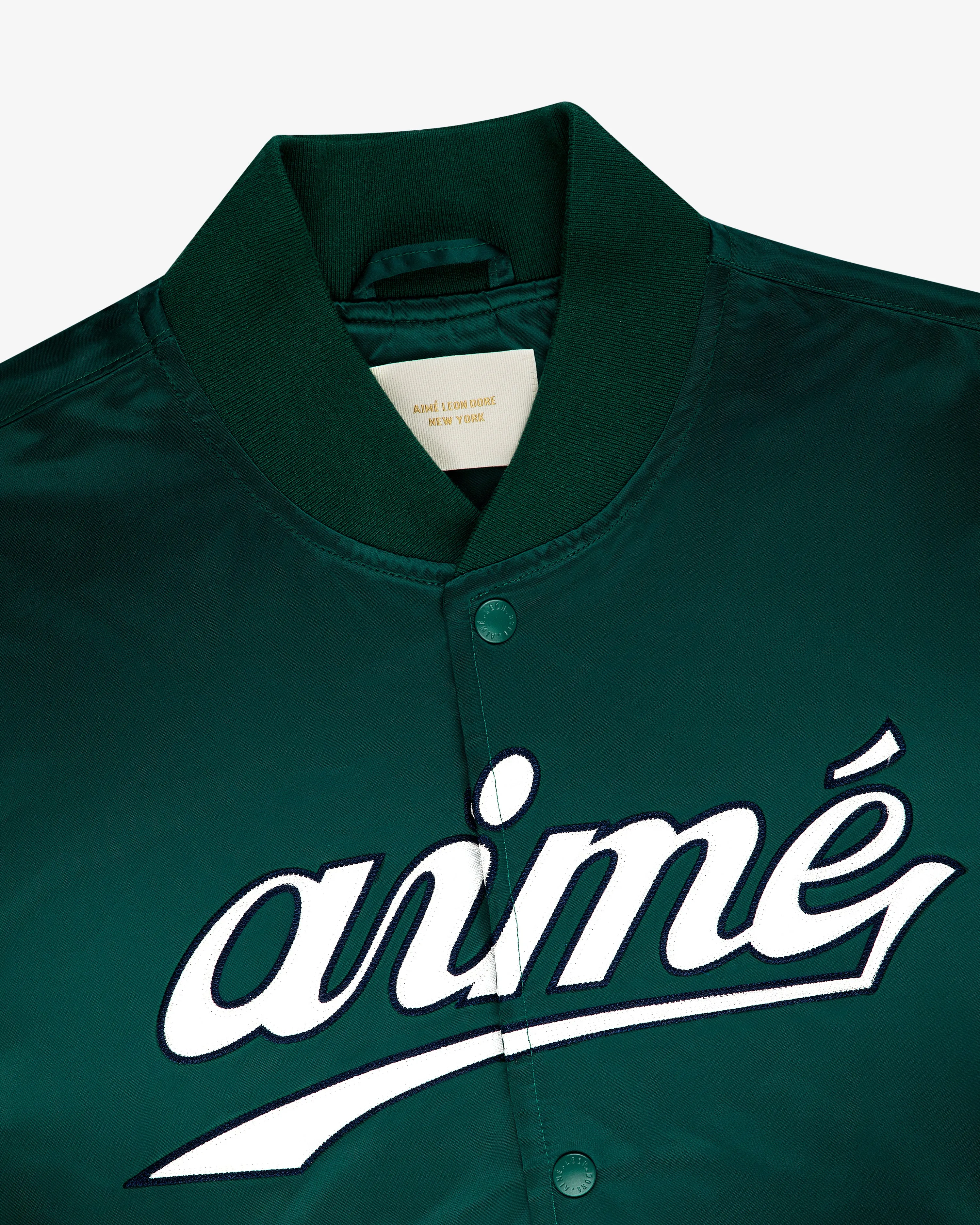Satin Varsity Jacket sold by Aime Leon Dore product image thumbnail 5