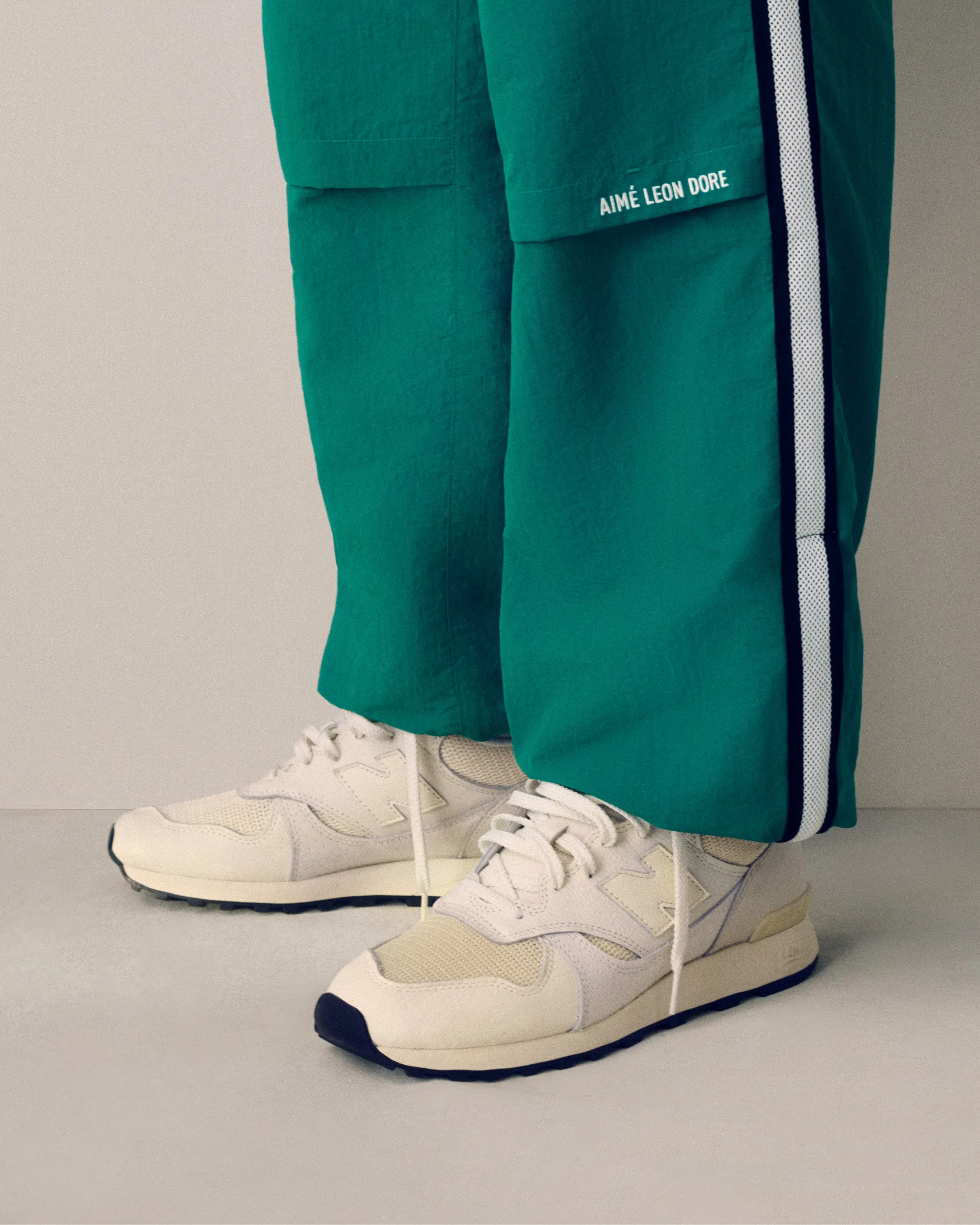 Mesh Stripe Nylon Track Pant sold by Aime Leon Dore product image thumbnail 4