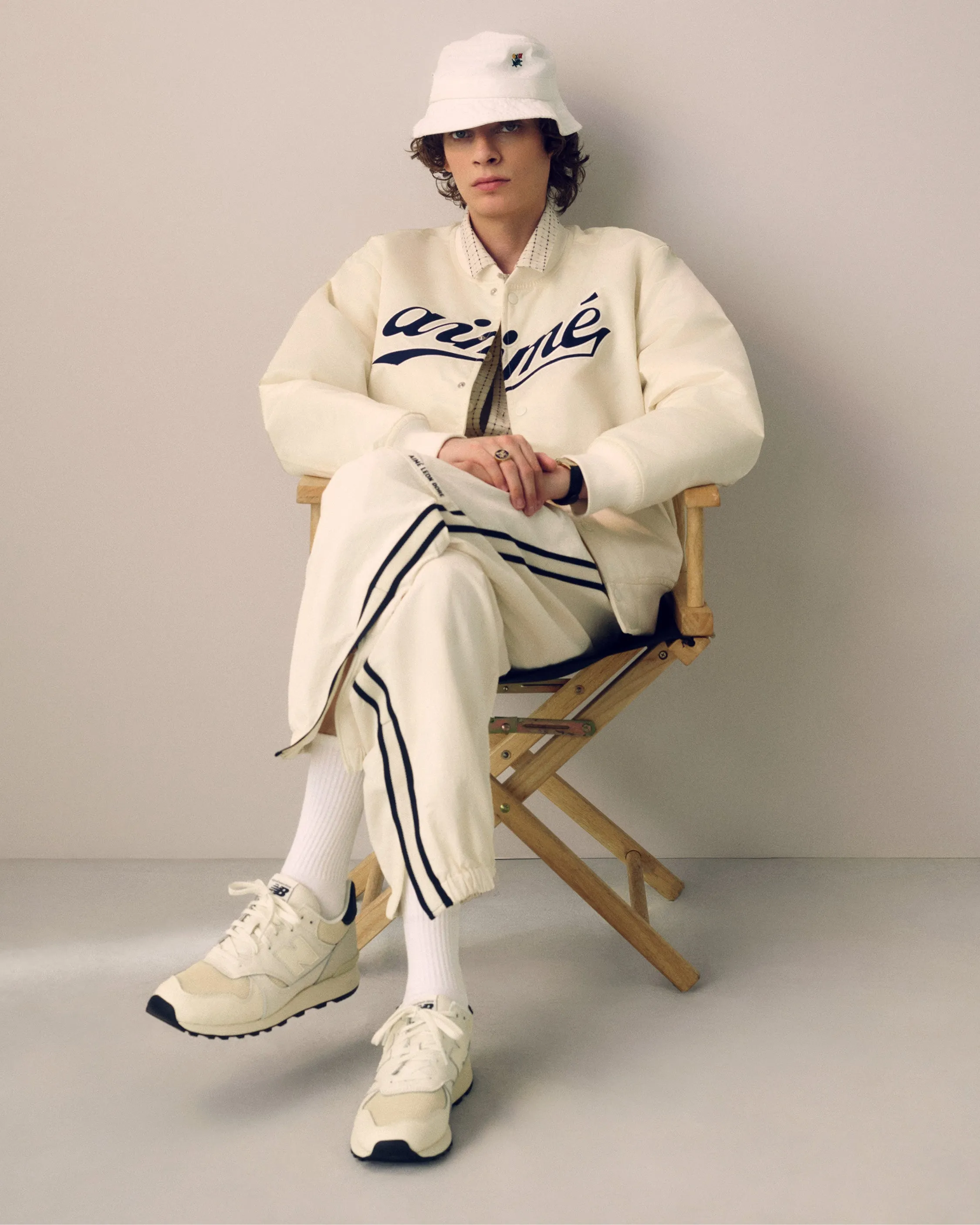 Mesh Stripe Nylon Track Pant sold by Aime Leon Dore product image thumbnail 3