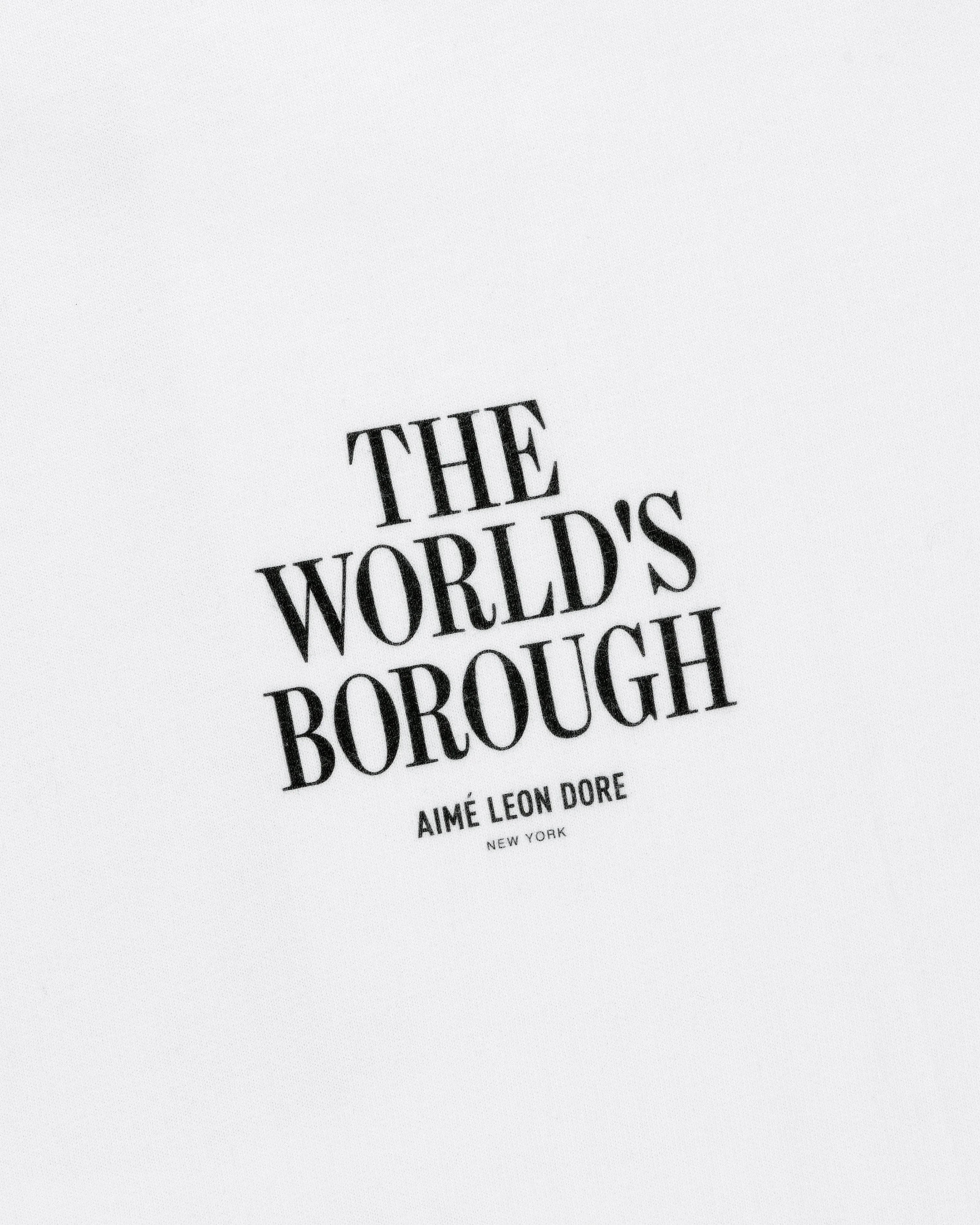 The World's Borough Tee sold by Aime Leon Dore product image thumbnail 4