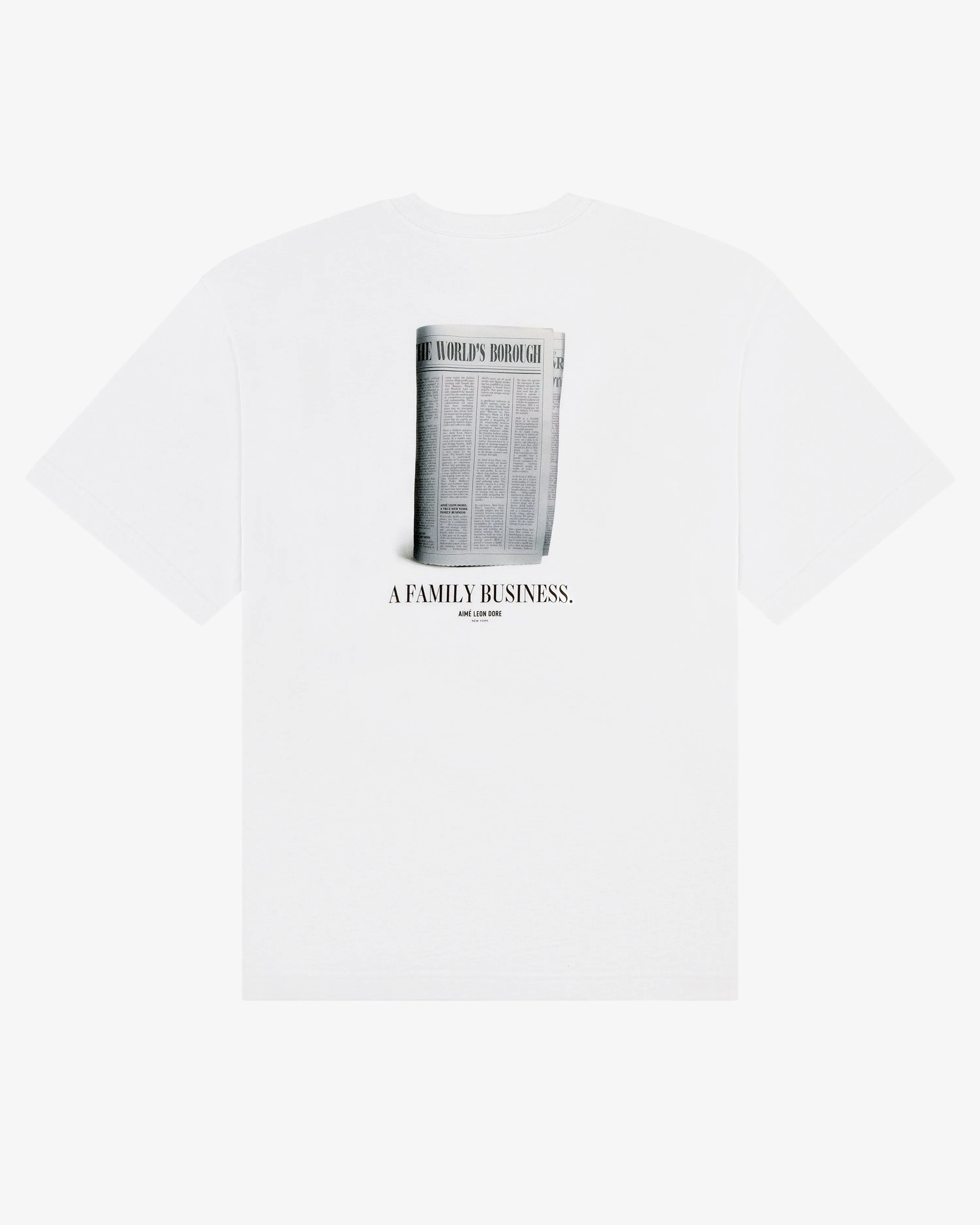 The World's Borough Tee sold by Aime Leon Dore product image thumbnail 3