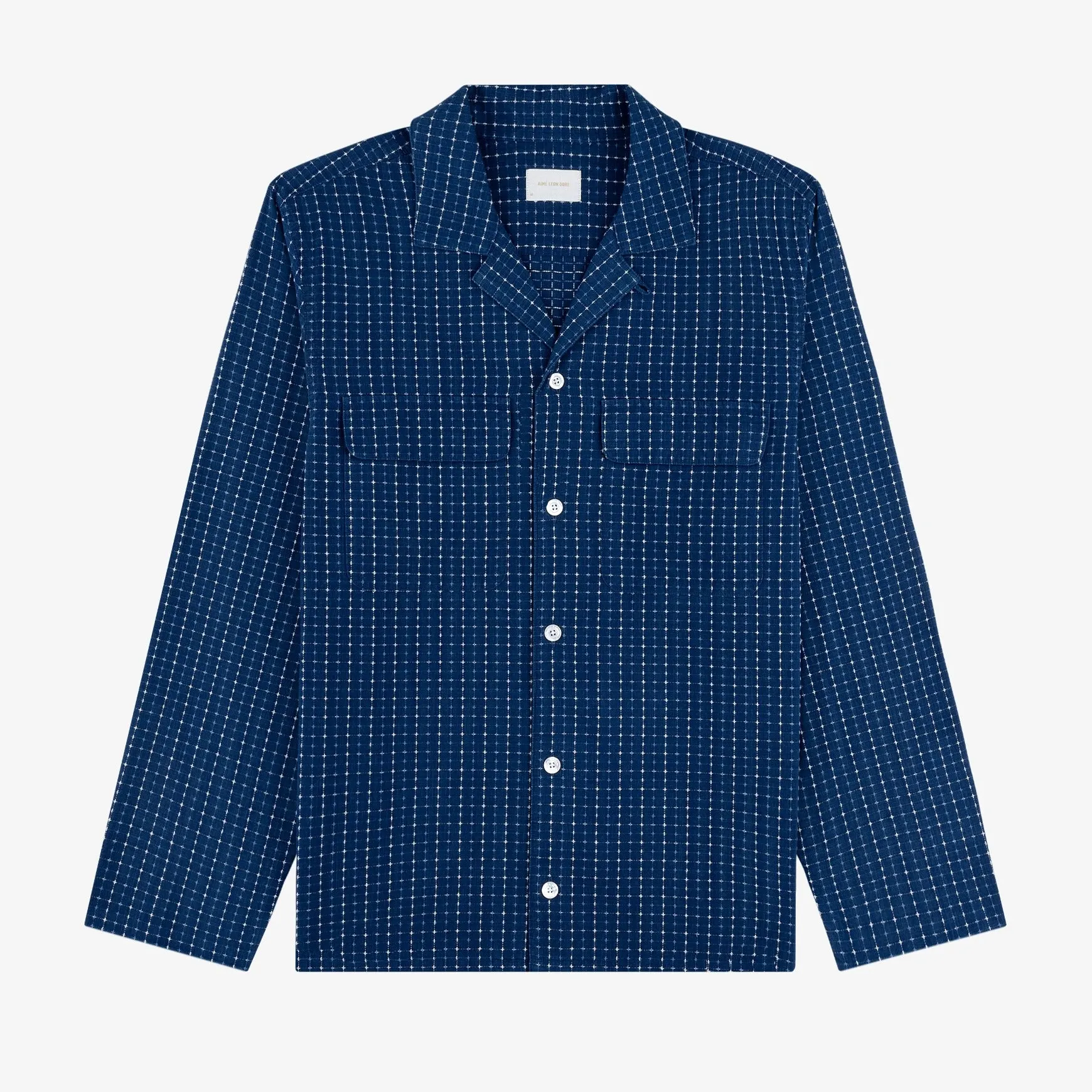 Lightweight Patterned Leisure Shirt sold by Aime Leon Dore