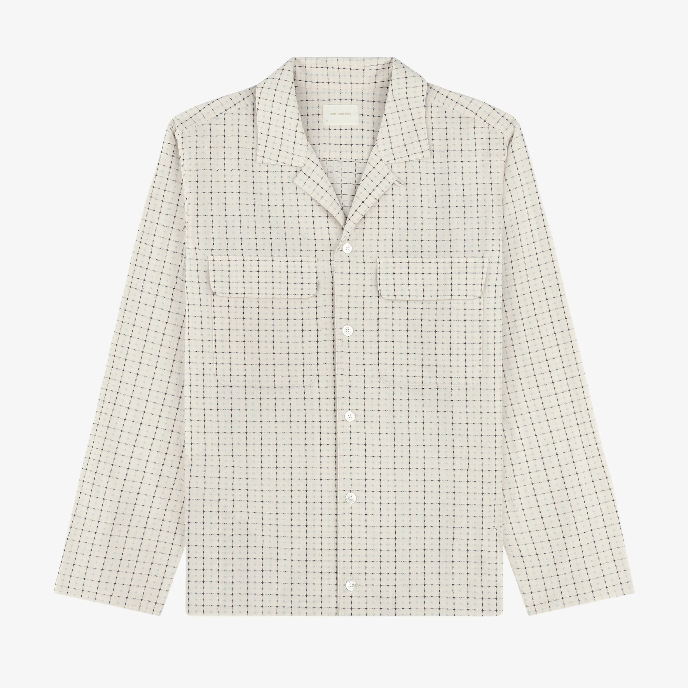 Lightweight Patterned Leisure Shirt sold by Aime Leon Dore
