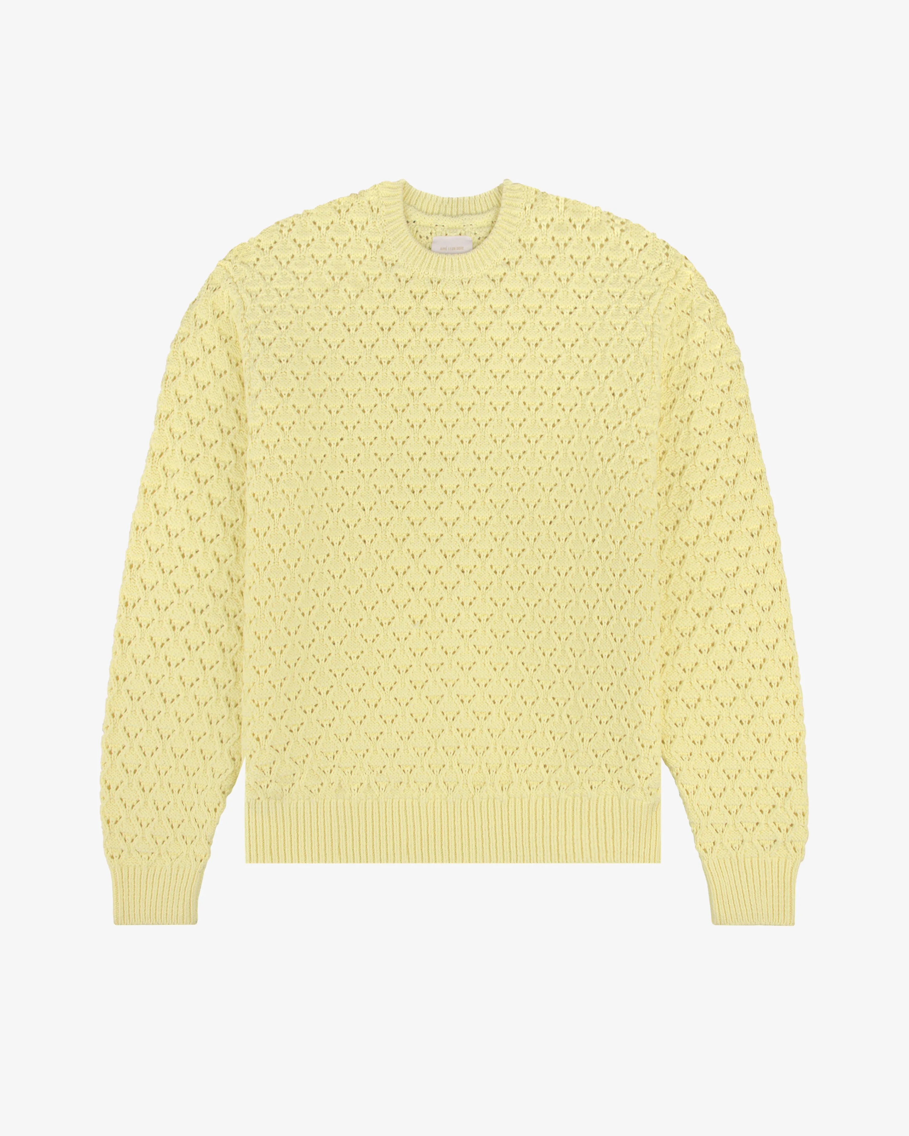 Eyelet Knit Crewneck Sweater sold by Aime Leon Dore product image thumbnail 2