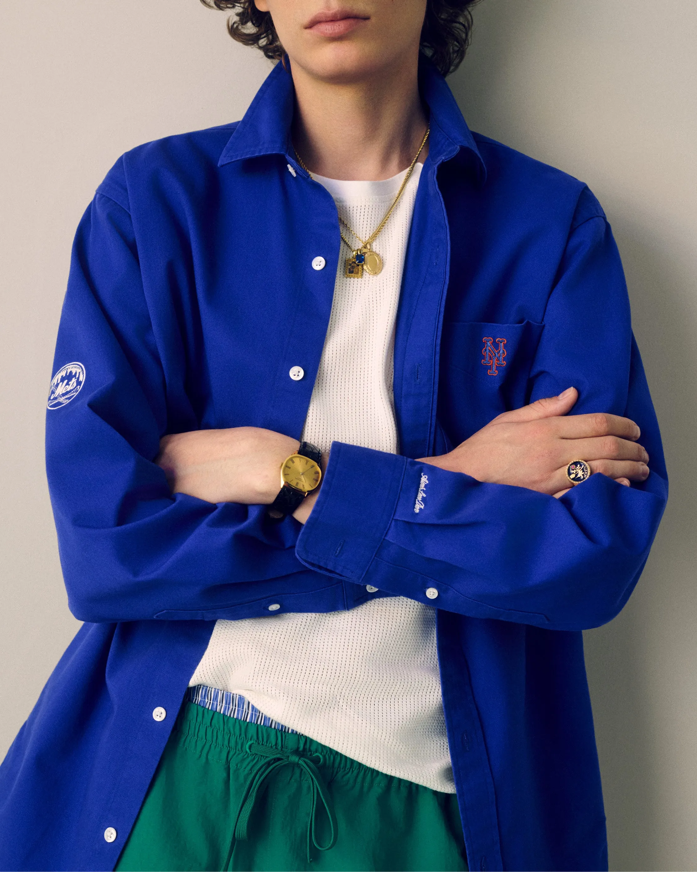 ALD / New York Mets Leon Overshirt sold by Aime Leon Dore product image thumbnail 4