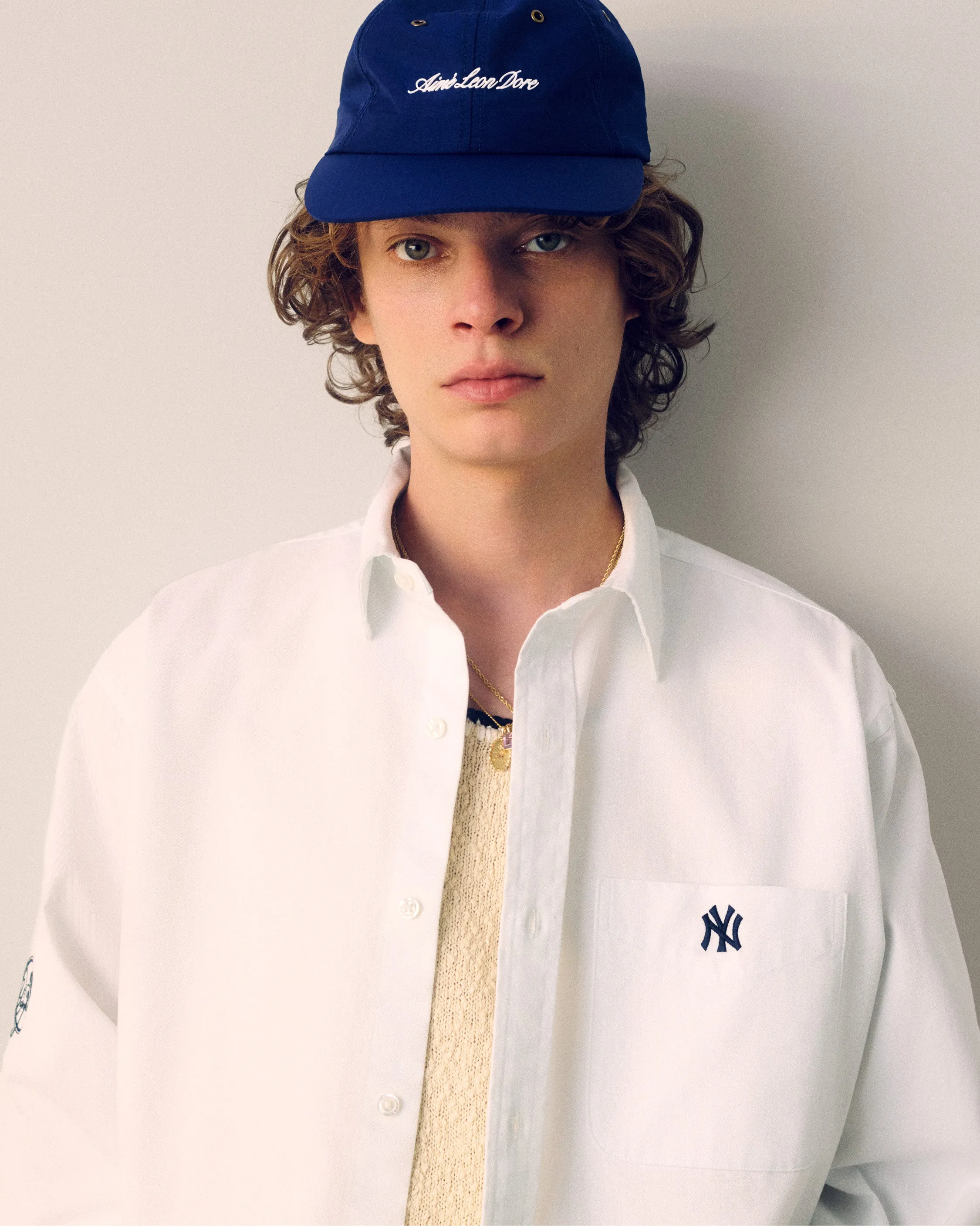 ALD / New York Yankees Leon Overshirt sold by Aime Leon Dore product image thumbnail 4
