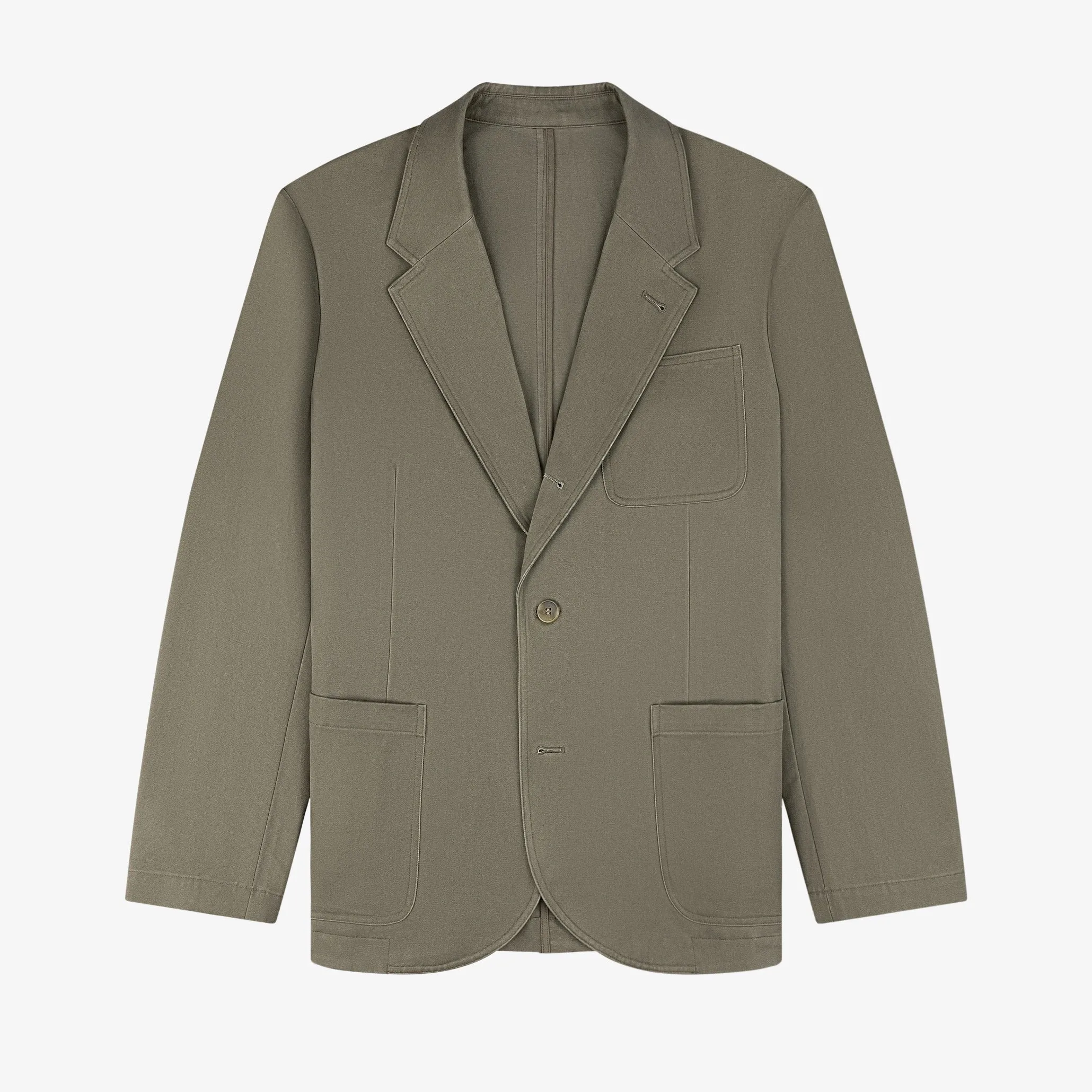 Single-Breasted Washed Twill Suit Jacket sold by Aime Leon Dore
