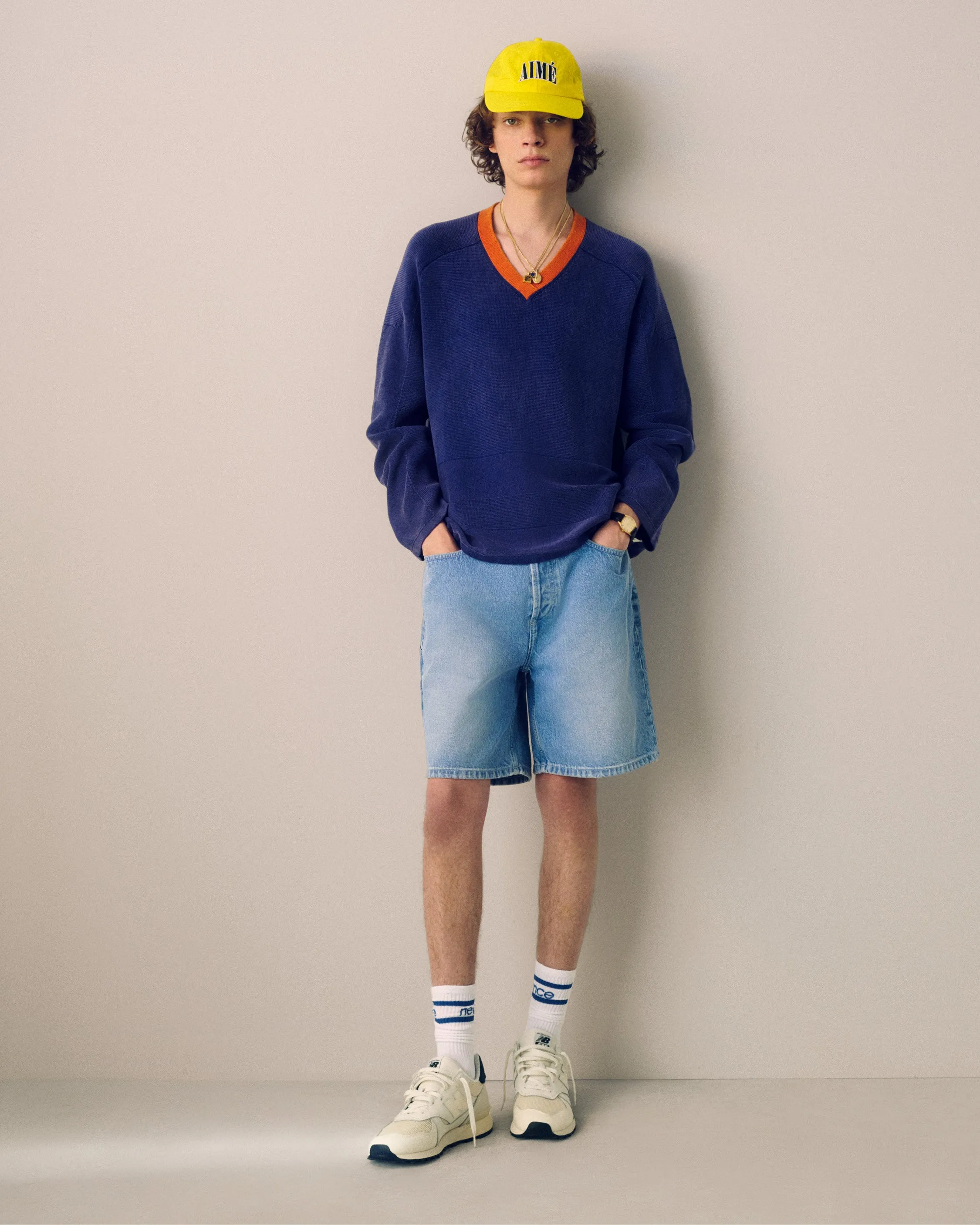 ALD / New York Yankees Denim Shorts sold by Aime Leon Dore product image thumbnail 3