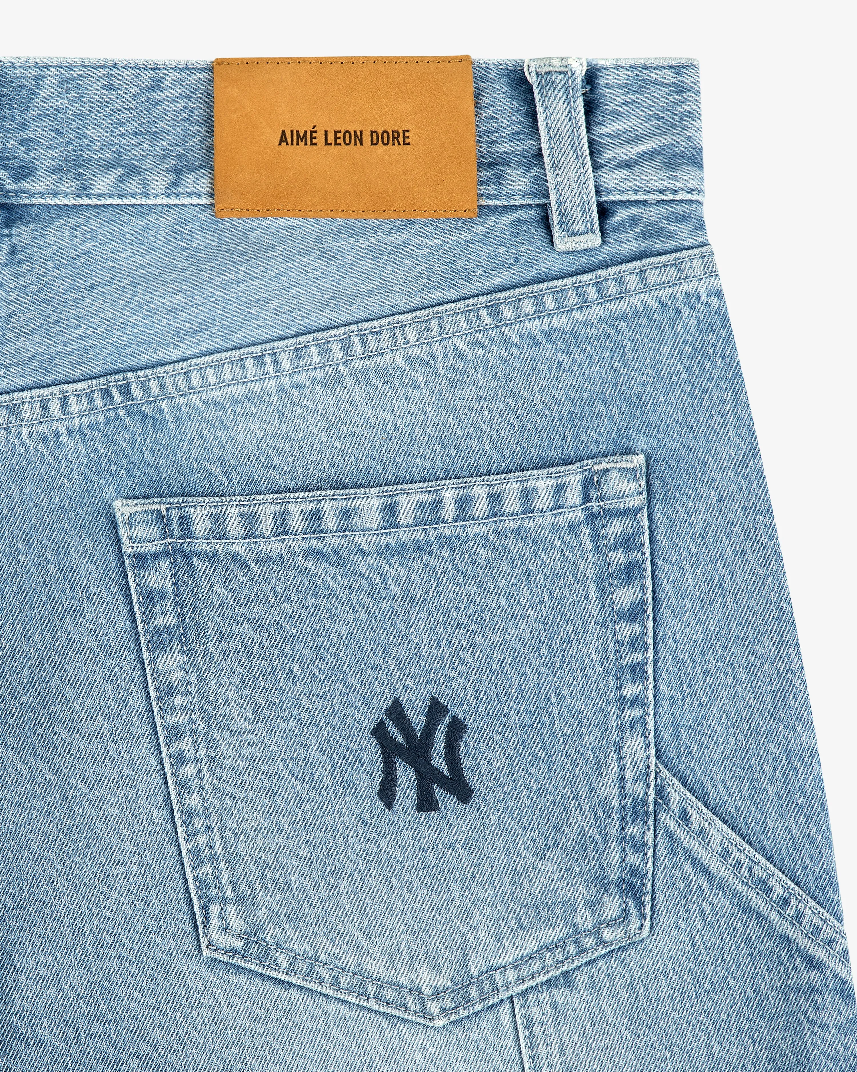 ALD / New York Yankees Denim Shorts sold by Aime Leon Dore product image thumbnail 5