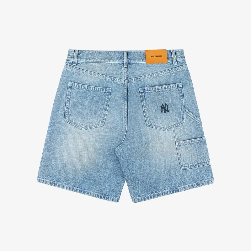 ALD / New York Yankees Denim Shorts made by Aime Leon Dore