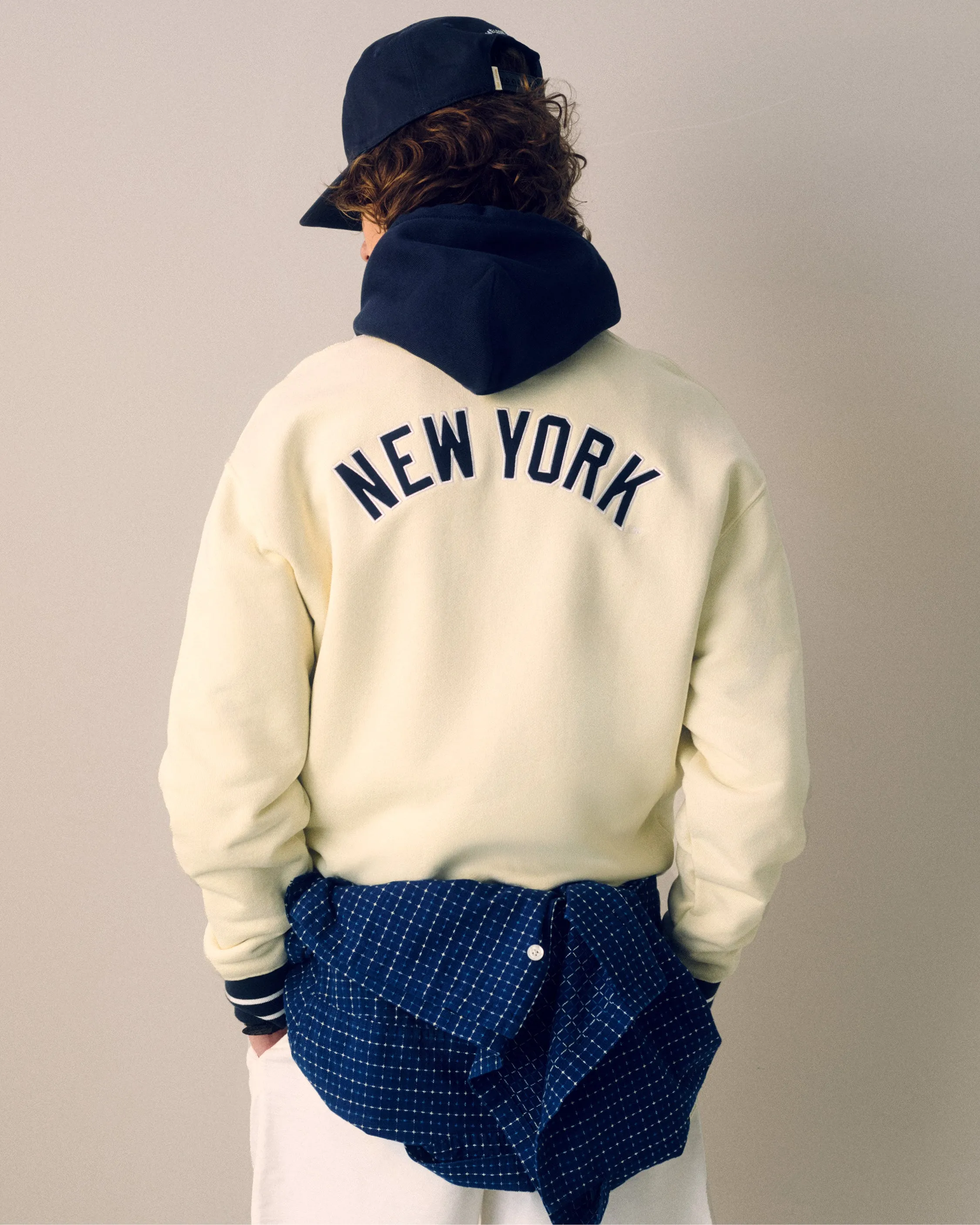 ALD / New York Yankees Quarter Zip Pullover sold by Aime Leon Dore product image thumbnail 4