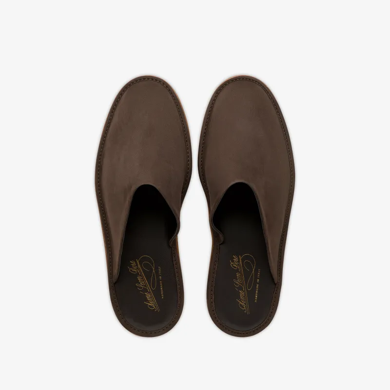 Nubuck Travel Slipper sold by Aime Leon Dore