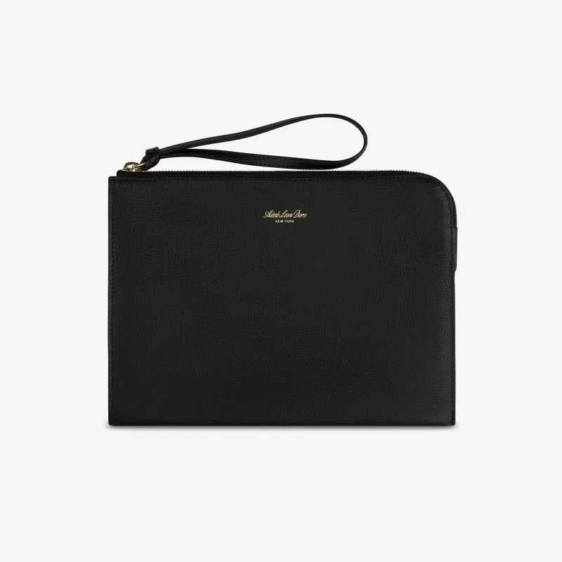 Full Grain Small Leather Pouch sold by Aime Leon Dore