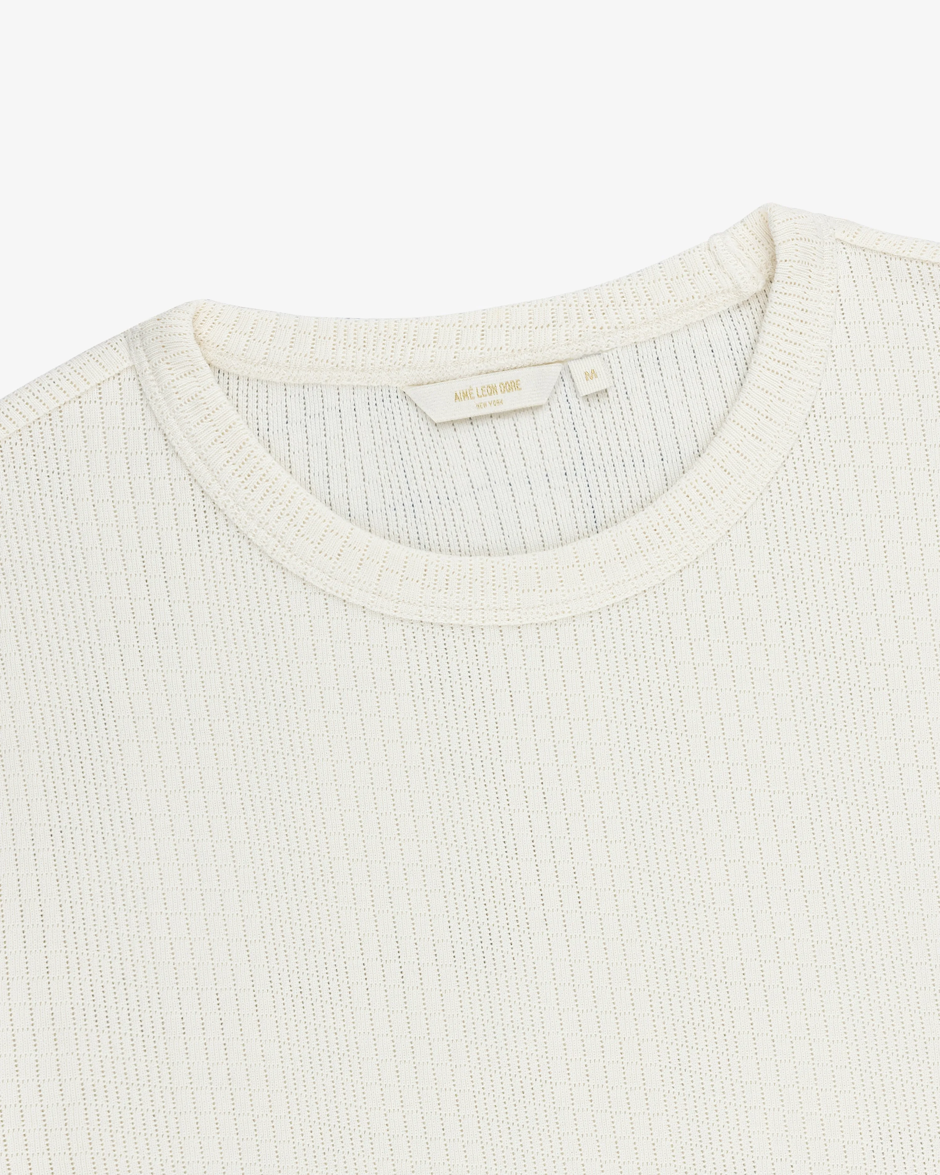 Pointelle Tee sold by Aime Leon Dore product image thumbnail 3