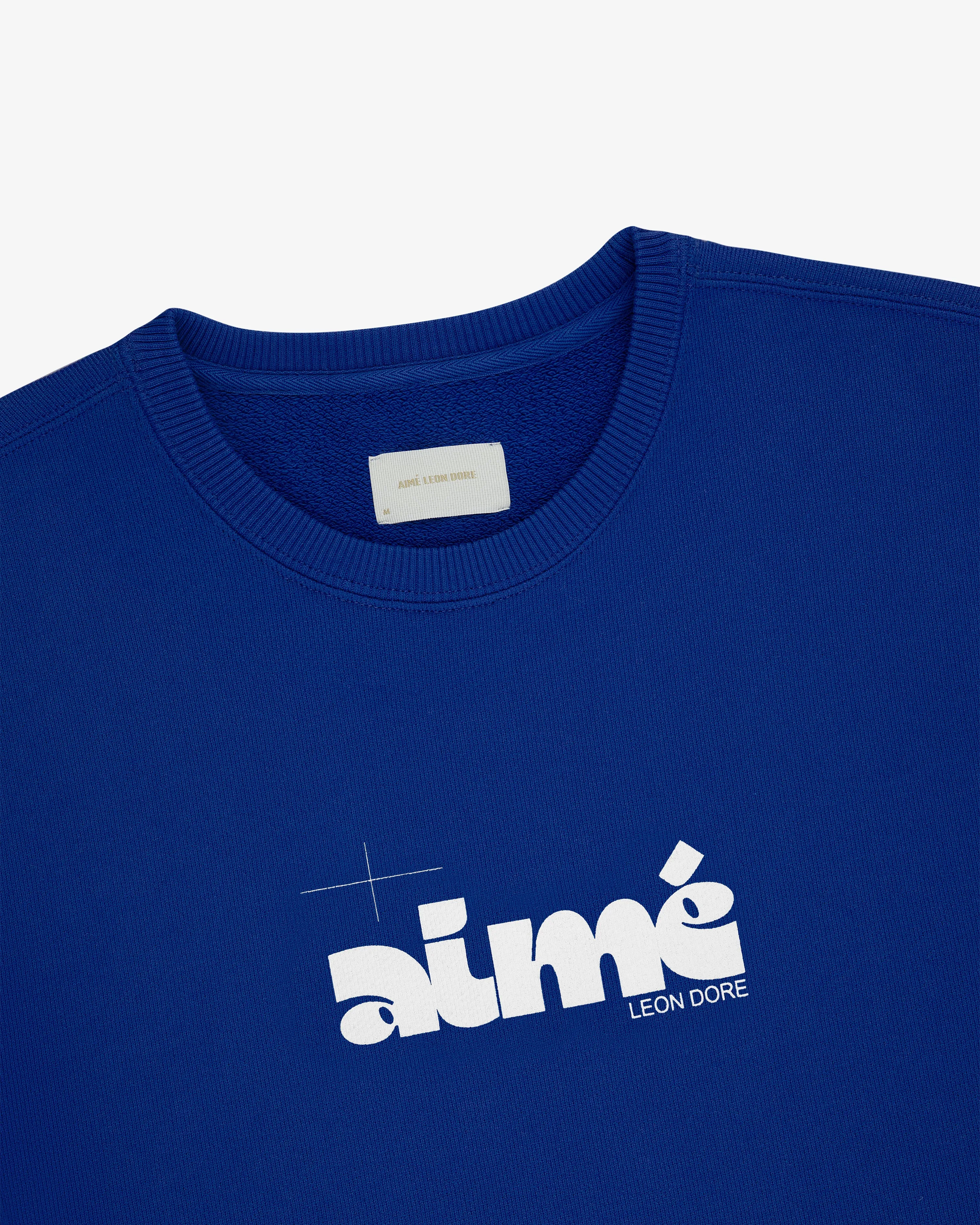 Drafting Logo Crewneck Sweatshirt sold by Aime Leon Dore product image thumbnail 3