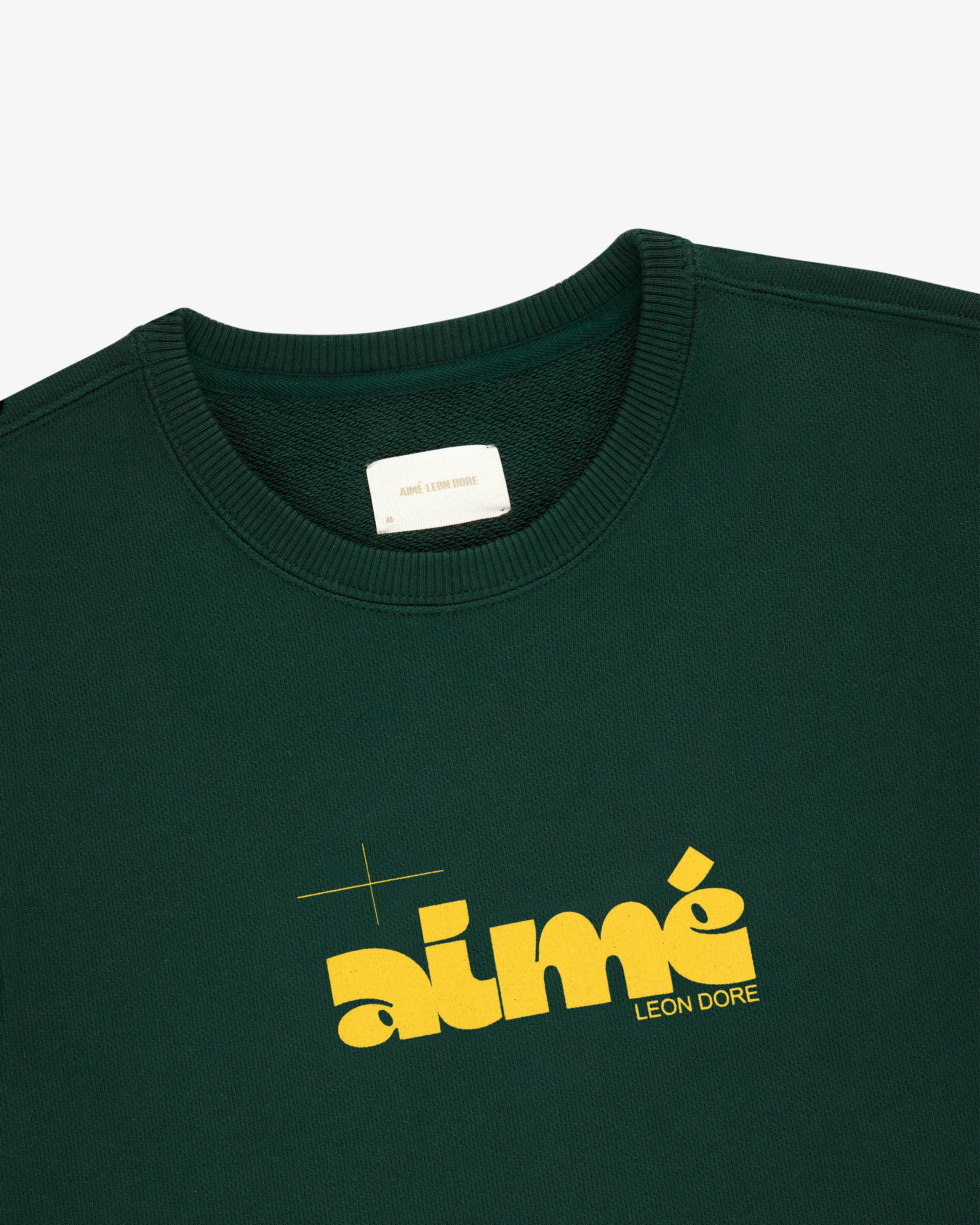 Drafting Logo Crewneck Sweatshirt sold by Aime Leon Dore product image thumbnail 3