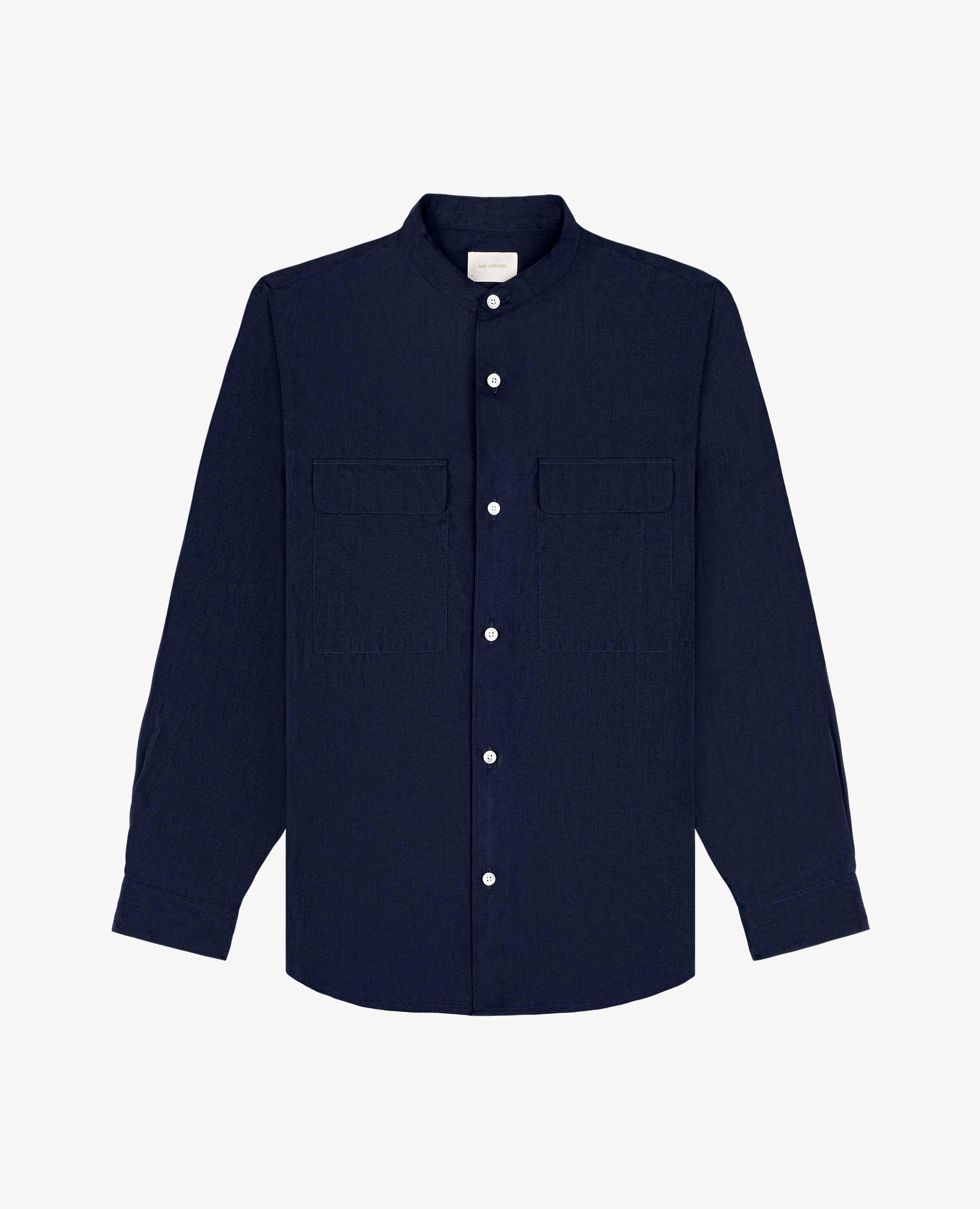 Collarband Safari Shirt sold by Aime Leon Dore product image thumbnail 2