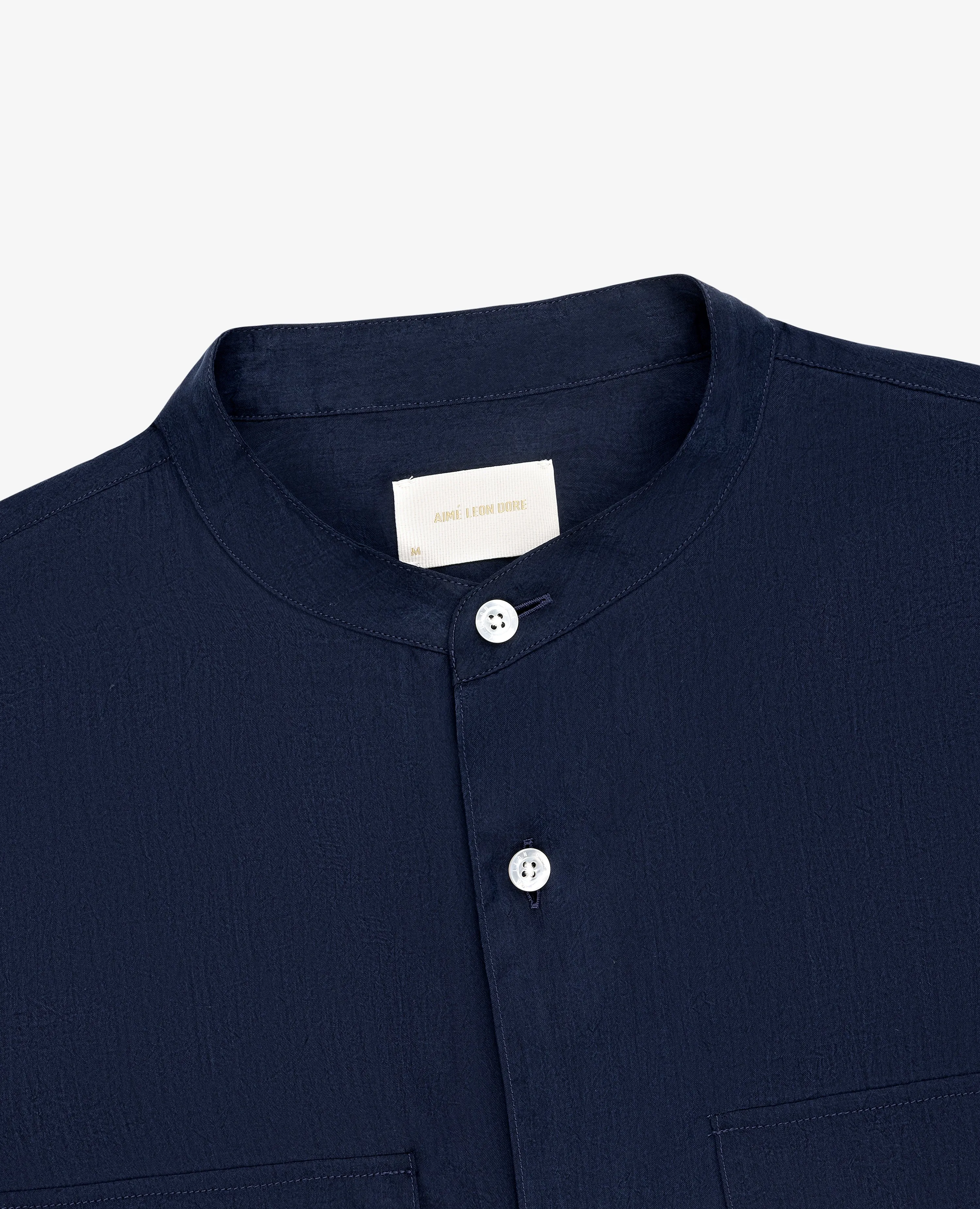Collarband Safari Shirt sold by Aime Leon Dore product image thumbnail 3