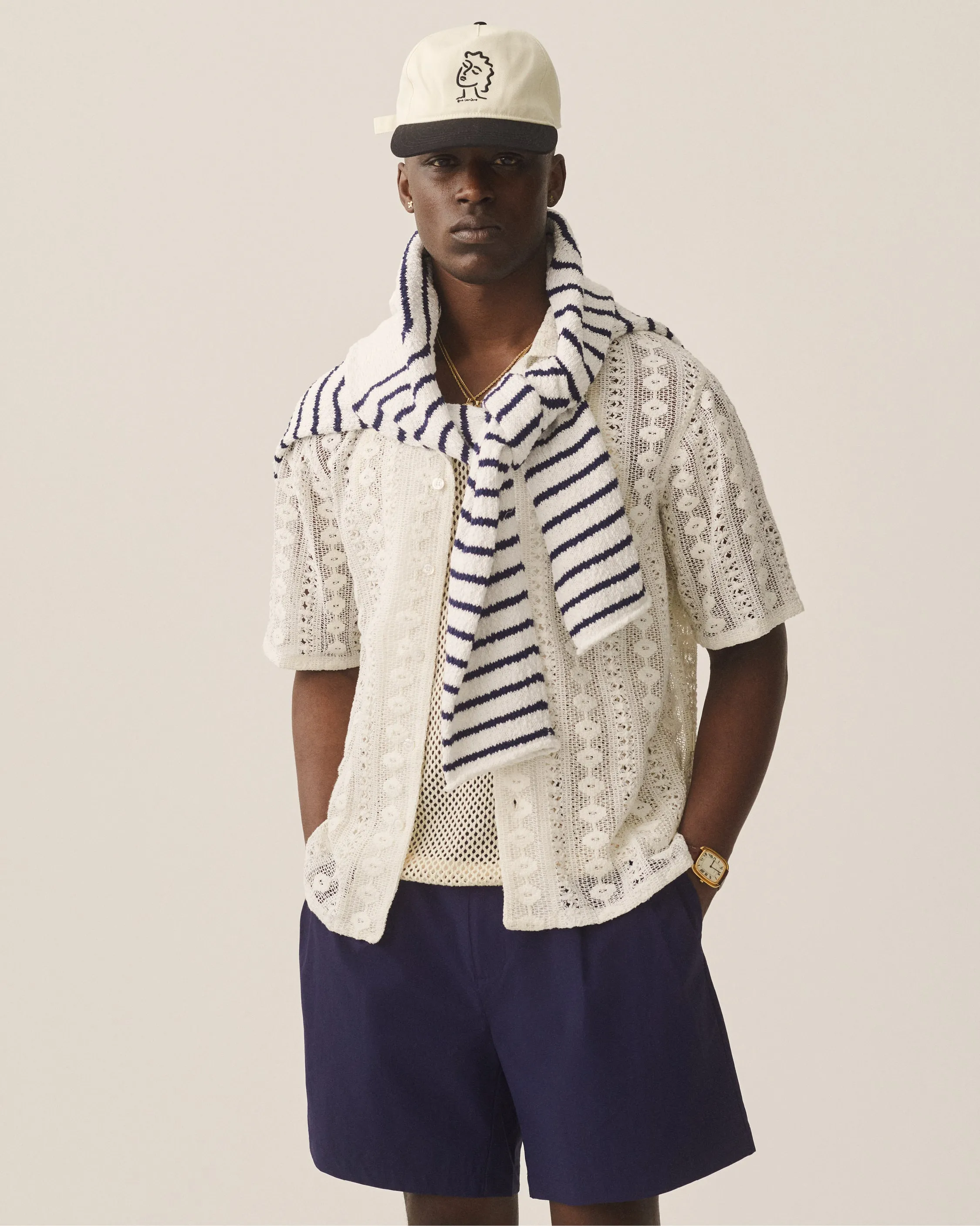 Lace Resort Shirt sold by Aime Leon Dore product image thumbnail 3