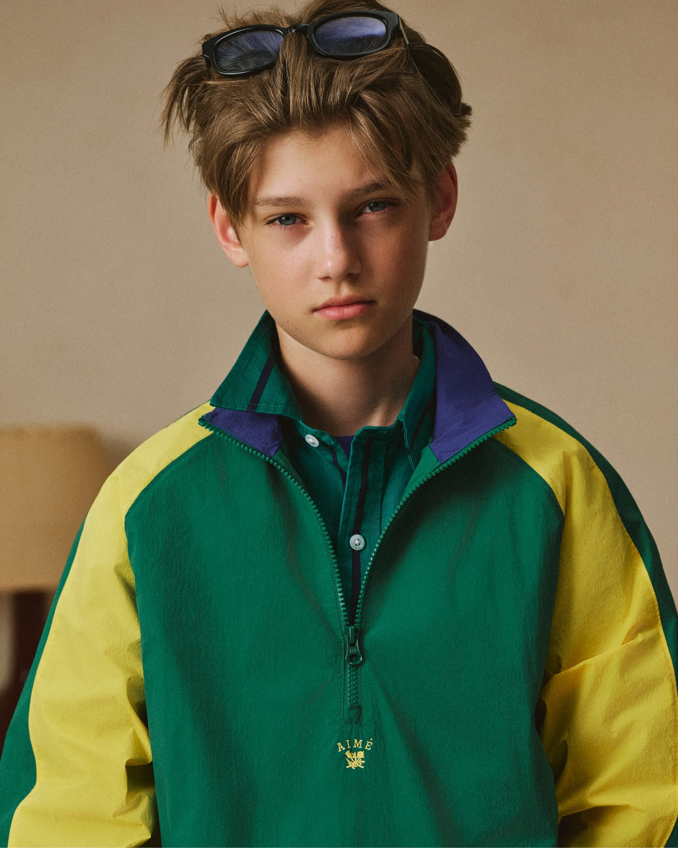 Crest Nylon Half-Zip Pullover sold by Aime Leon Dore product image thumbnail 4