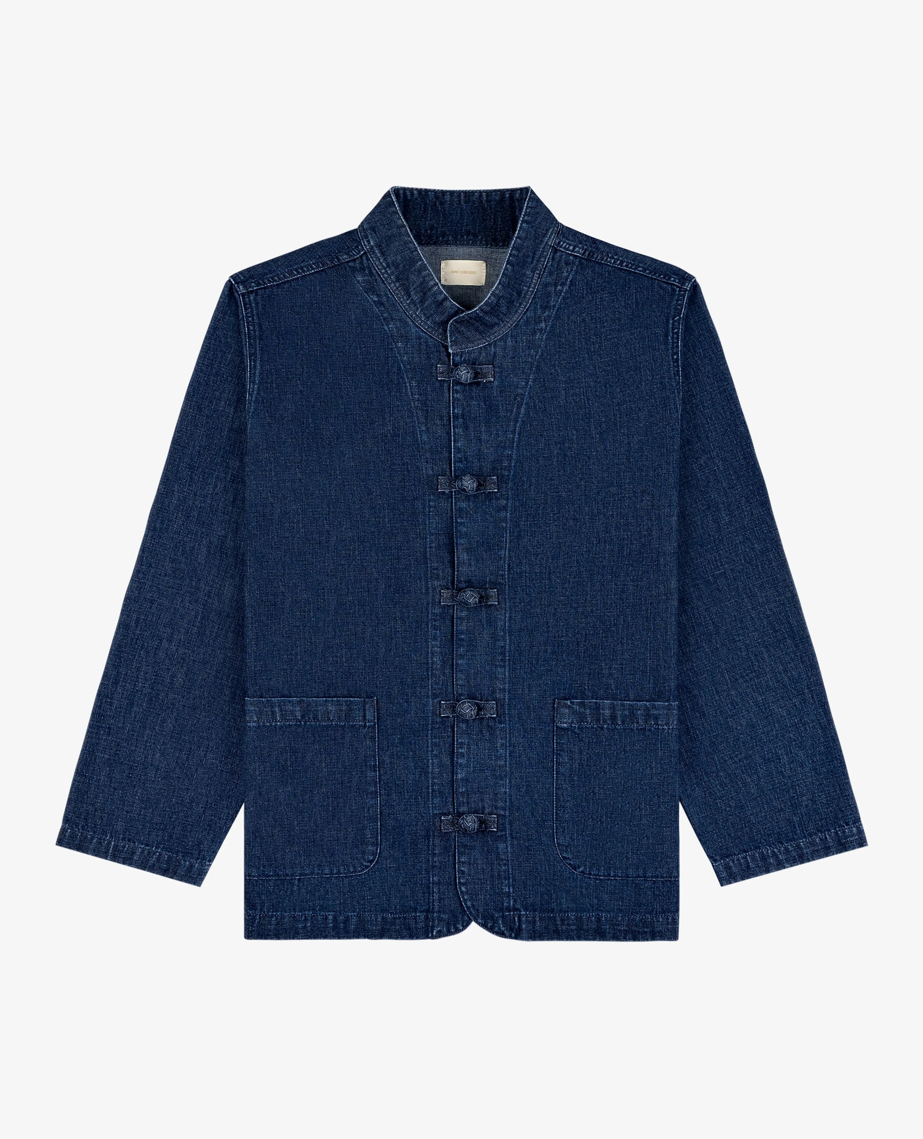 Denim Collarband Jacket sold by Aime Leon Dore product image thumbnail 2