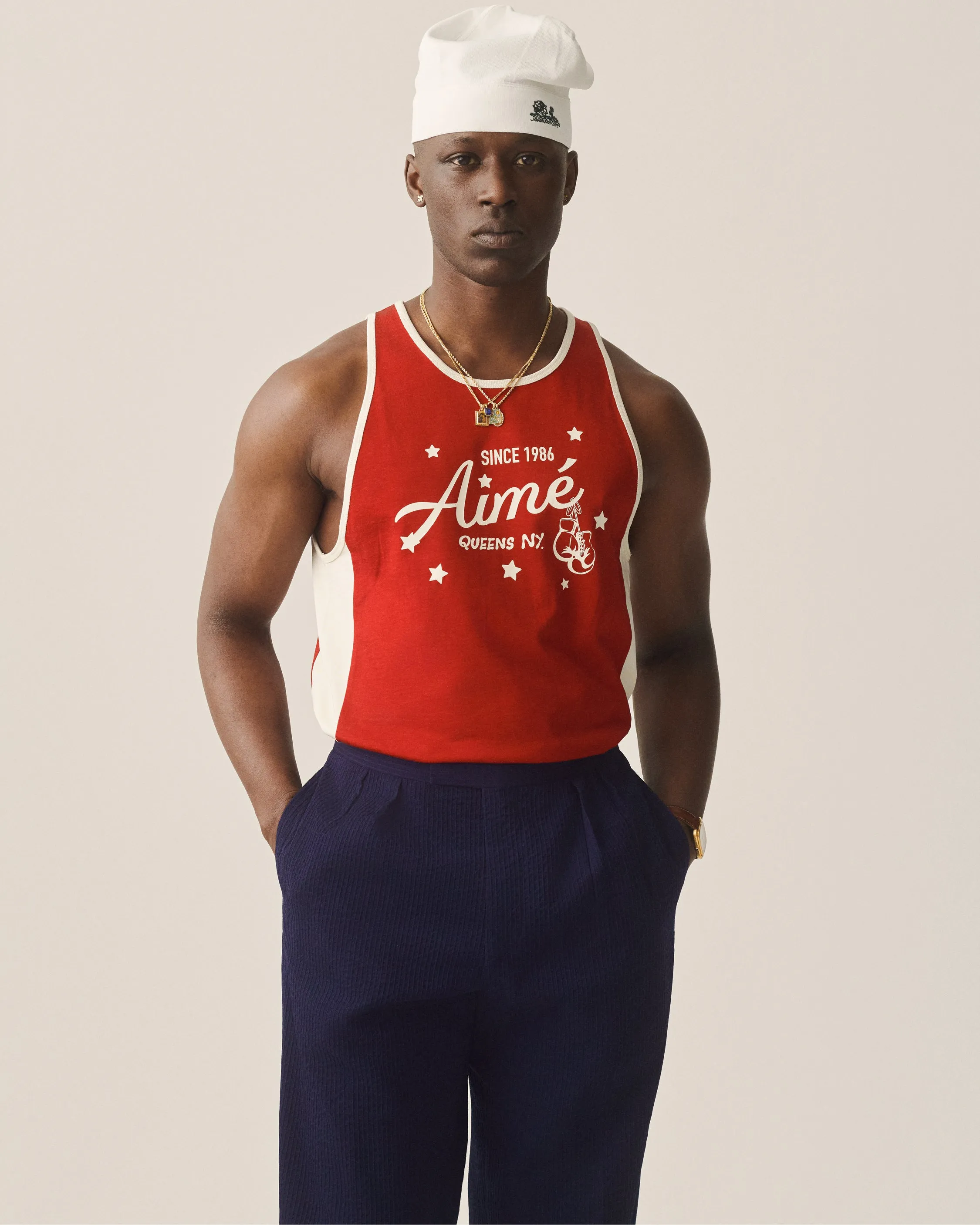 Sparring Tank Top sold by Aime Leon Dore product image thumbnail 3