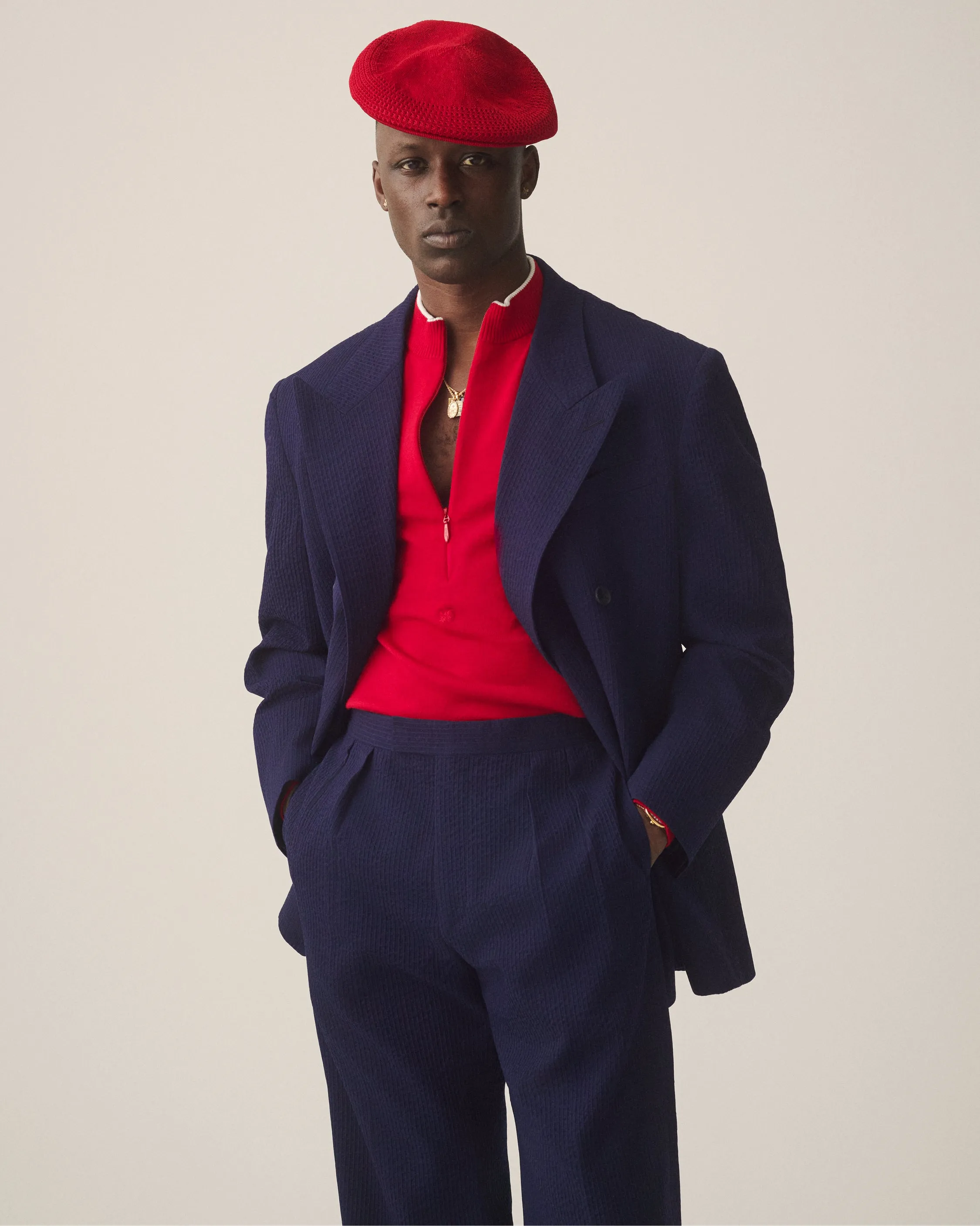 Crest Knit Cycling Jersey sold by Aime Leon Dore product image thumbnail 3