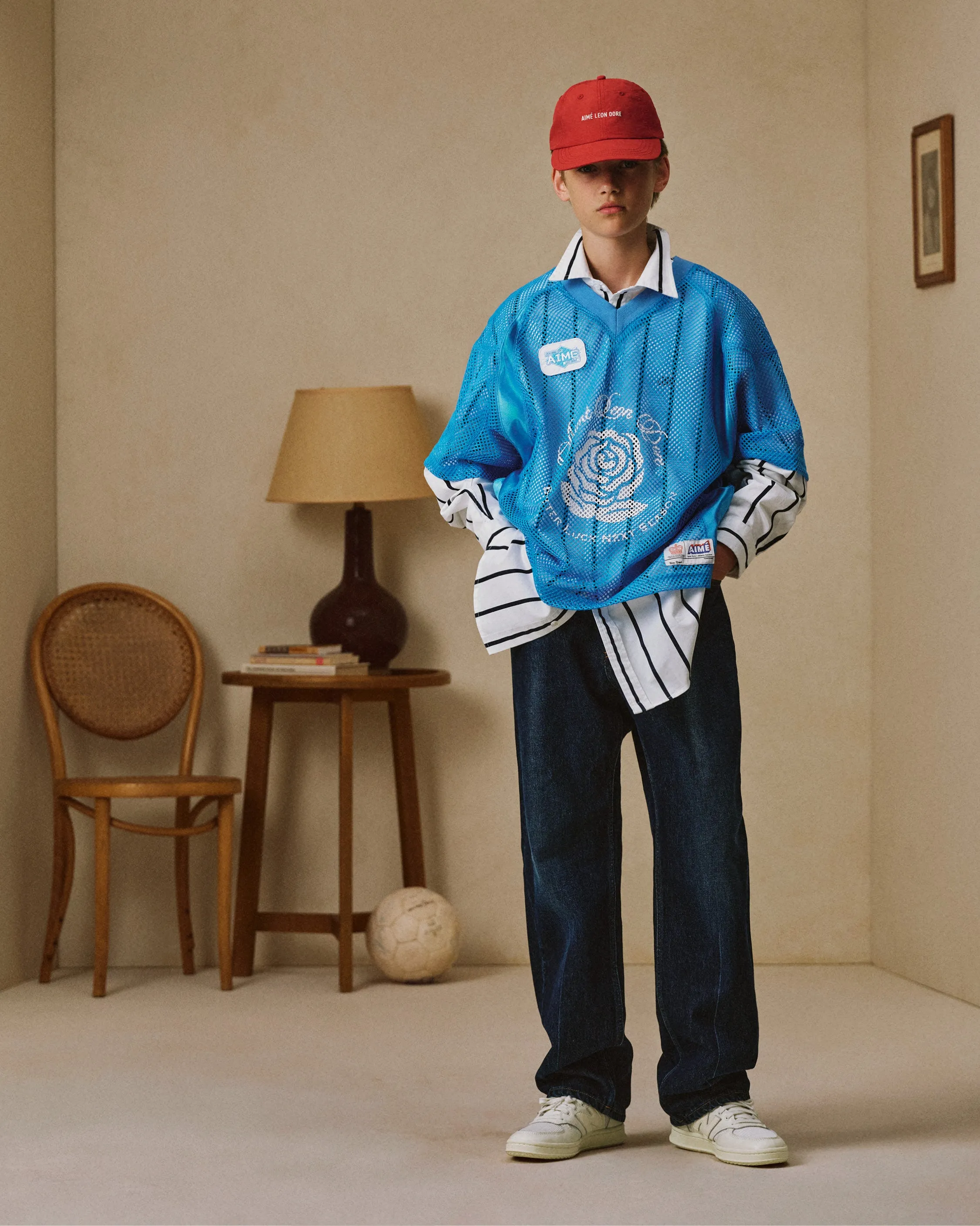 Stadium Cropped Practice Jersey sold by Aime Leon Dore product image thumbnail 3