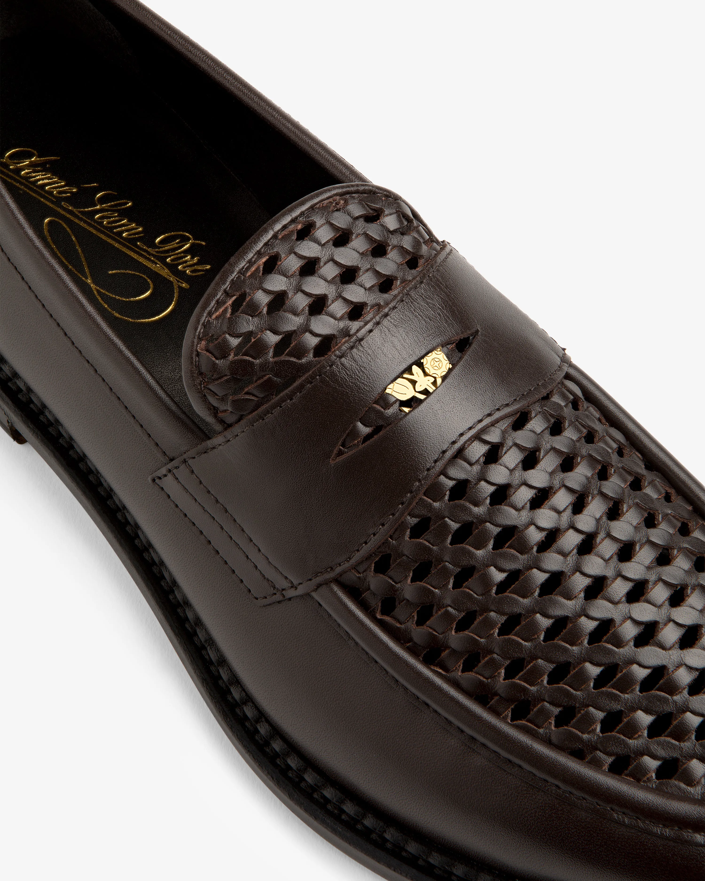 Queens Crest Raffia Loafer sold by Aime Leon Dore product image thumbnail 5
