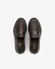 Queens Crest Raffia Loafer sold by Aime Leon Dore