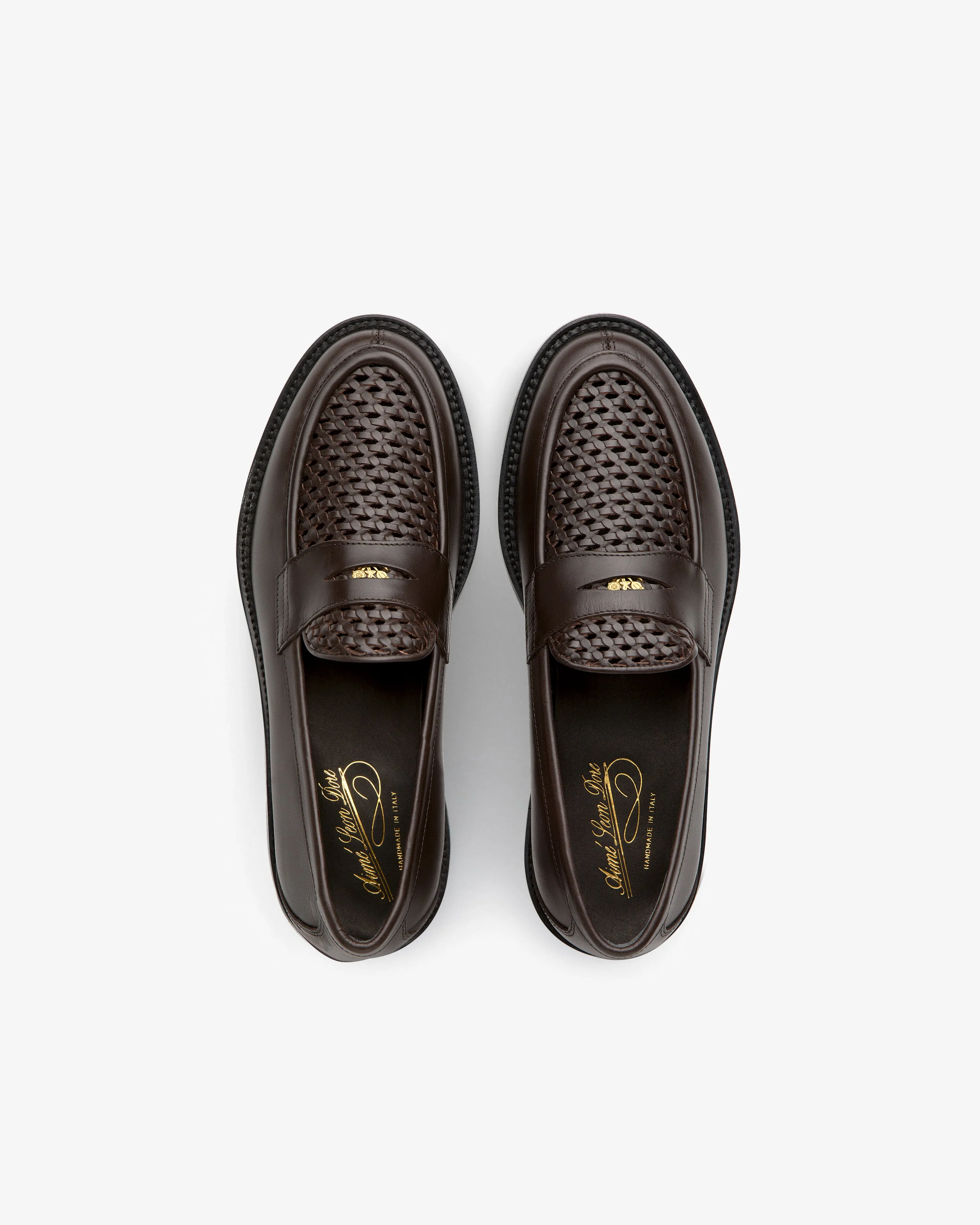 Queens Crest Raffia Loafer sold by Aime Leon Dore product image thumbnail 2